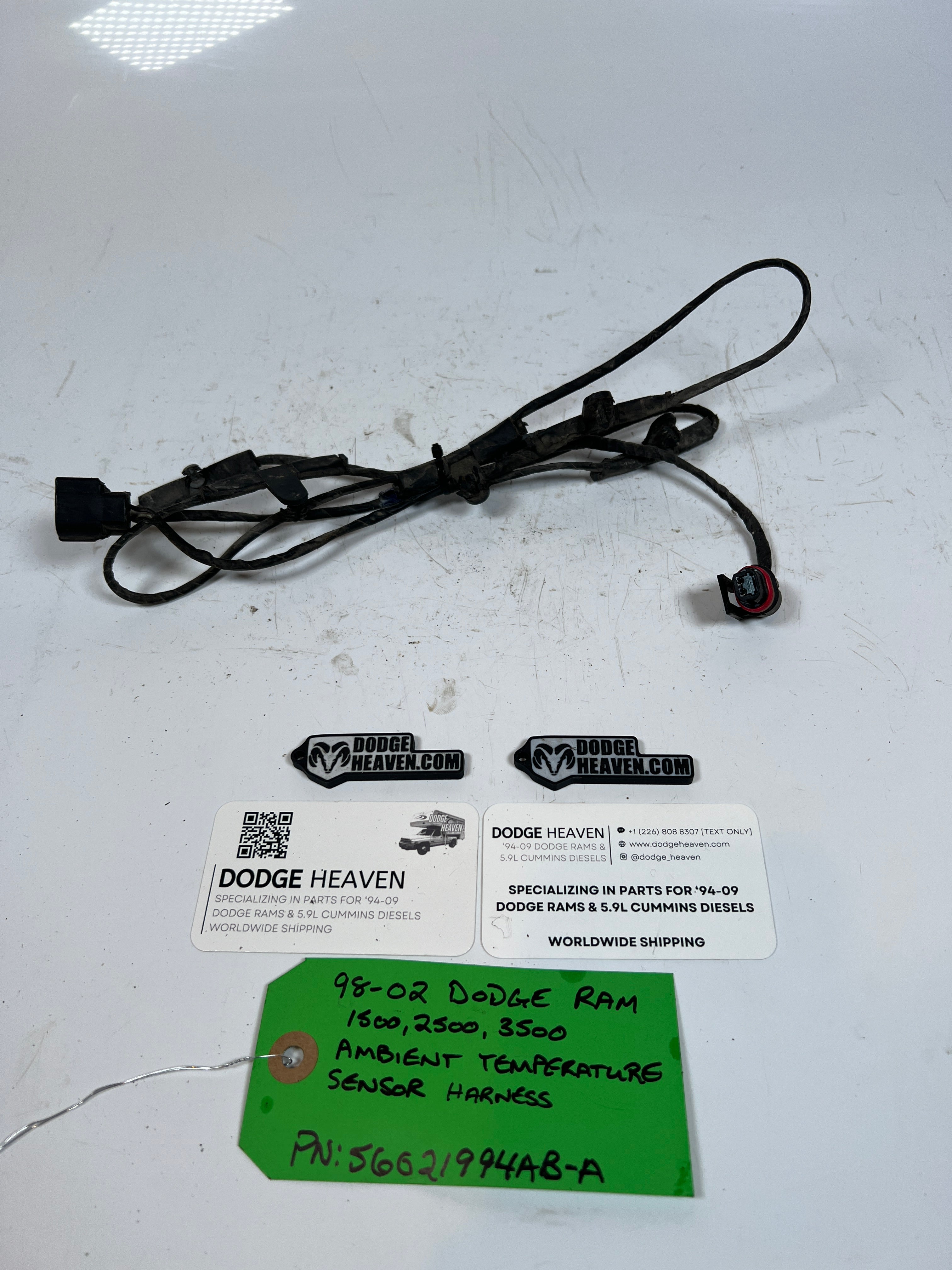 1994-2002 Dodge Ram 1500-3500 Ambient Temperature Sensor Harness