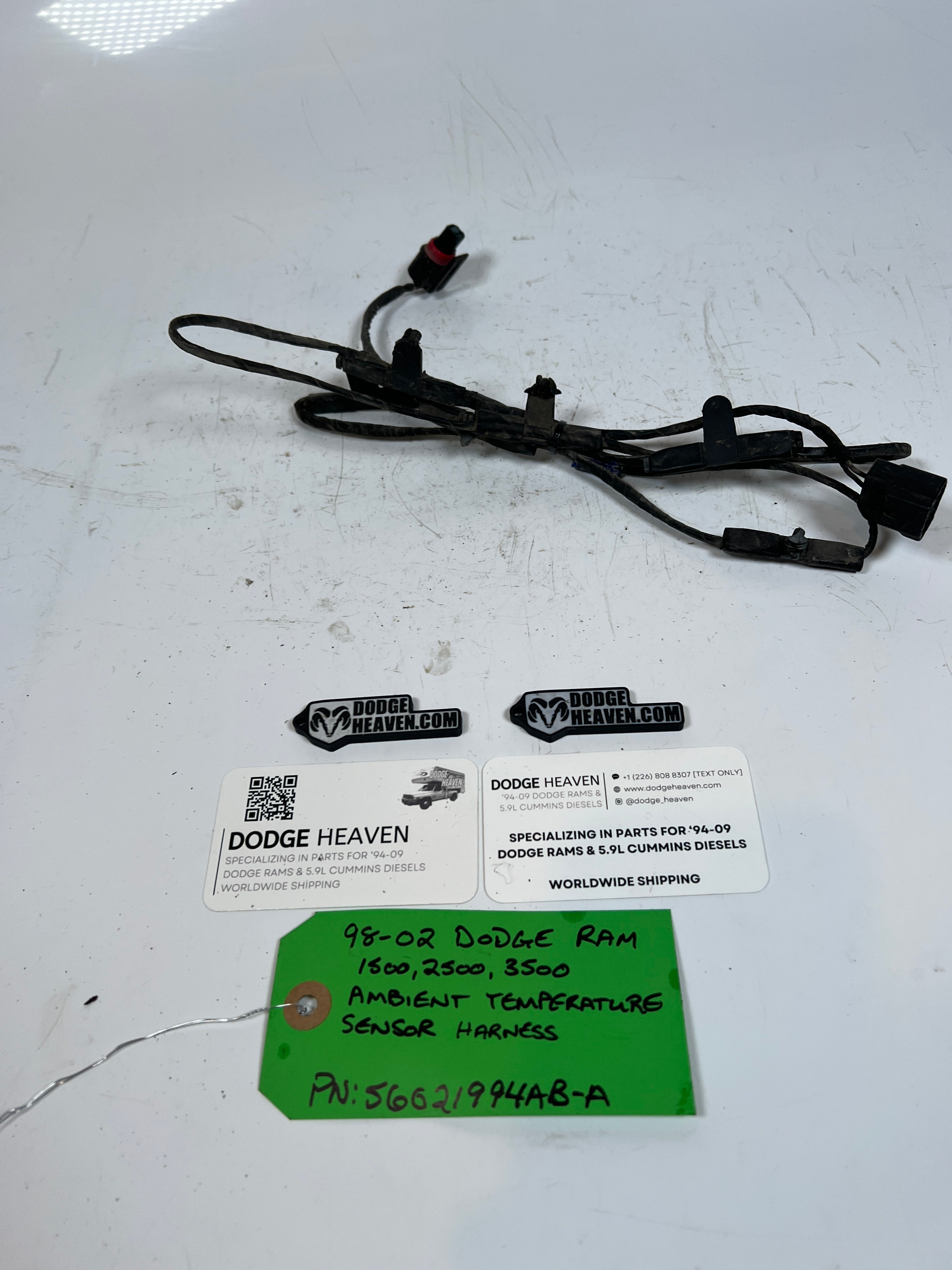 1994-2002 Dodge Ram 1500-3500 Ambient Temperature Sensor Harness