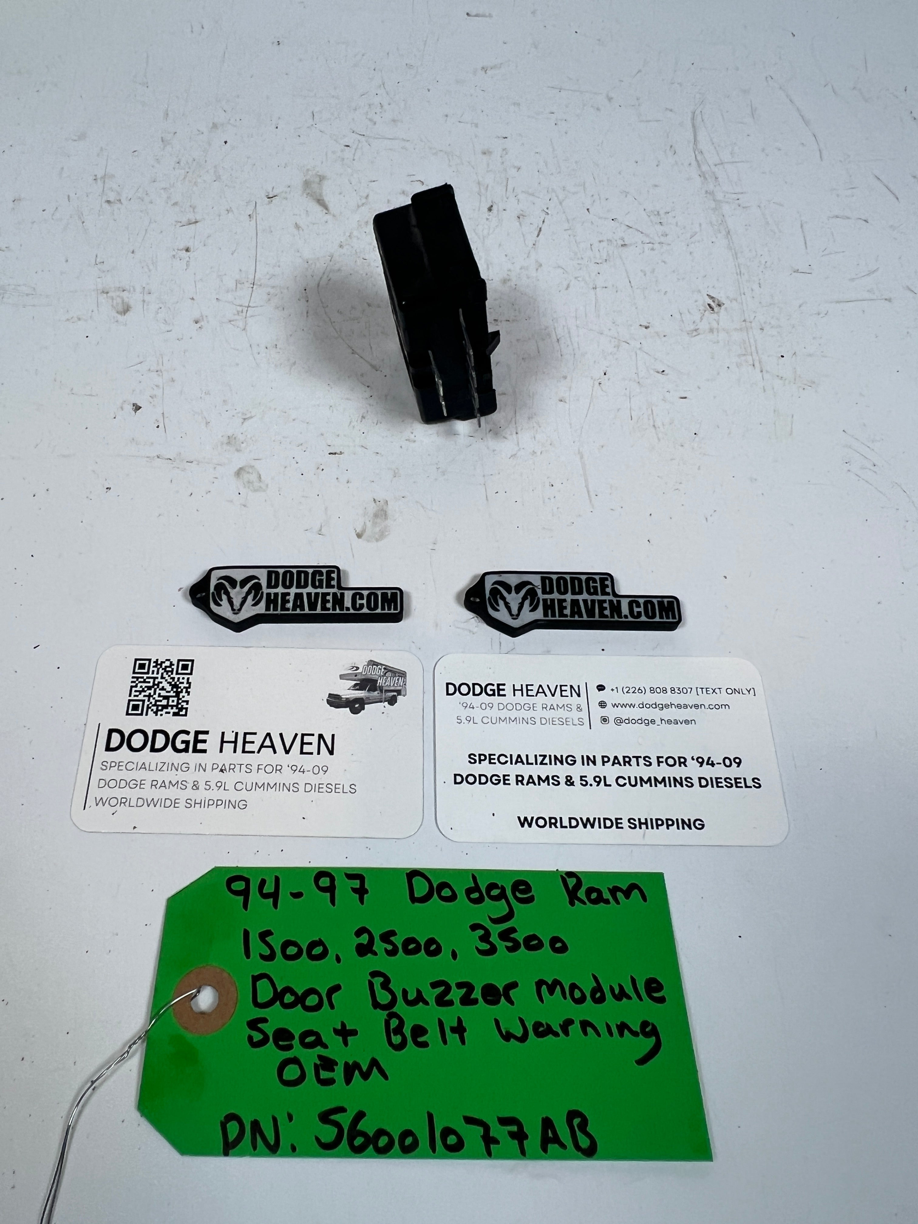 1994-1997 Dodge Ram 1500-3500 Door Buzzer module Seat Belt Warning