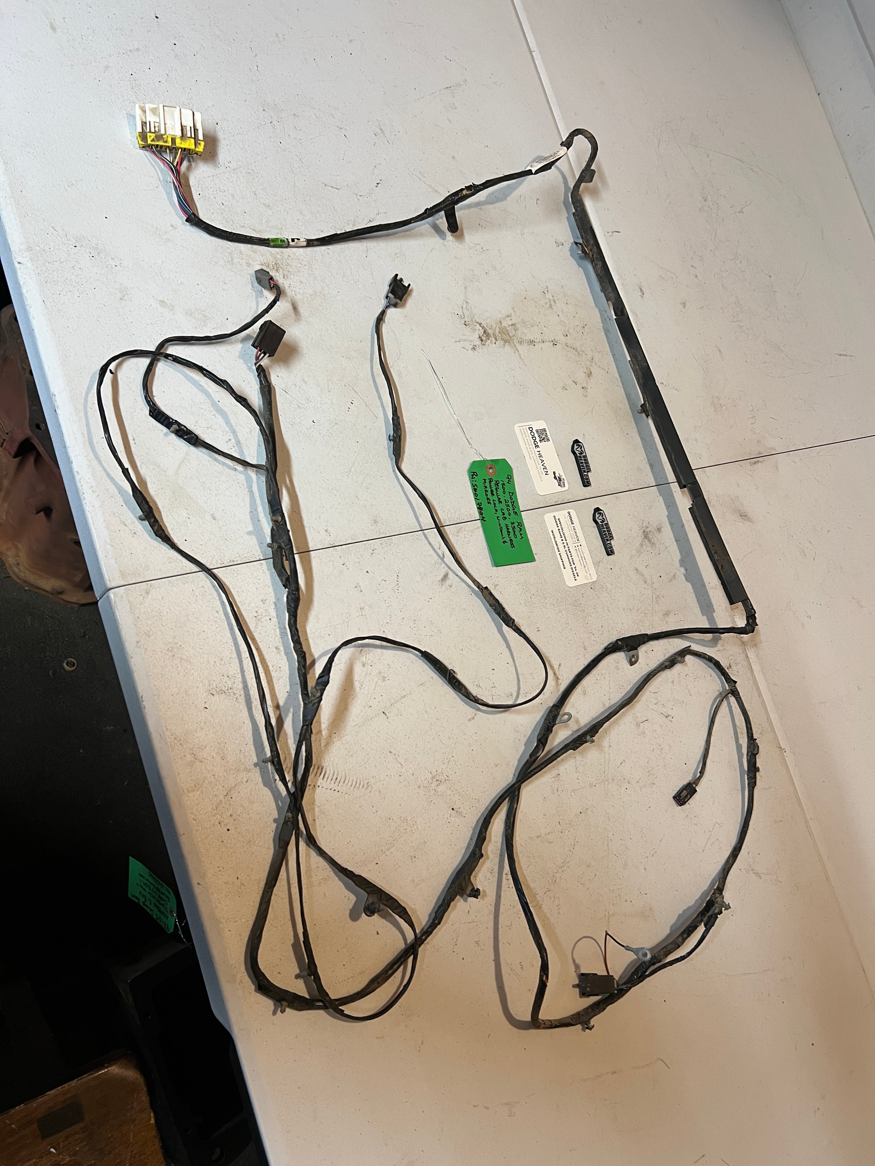 1994-1994 Dodge Ram 1500-3500 Cab Wiring Hanress , Regular Cab