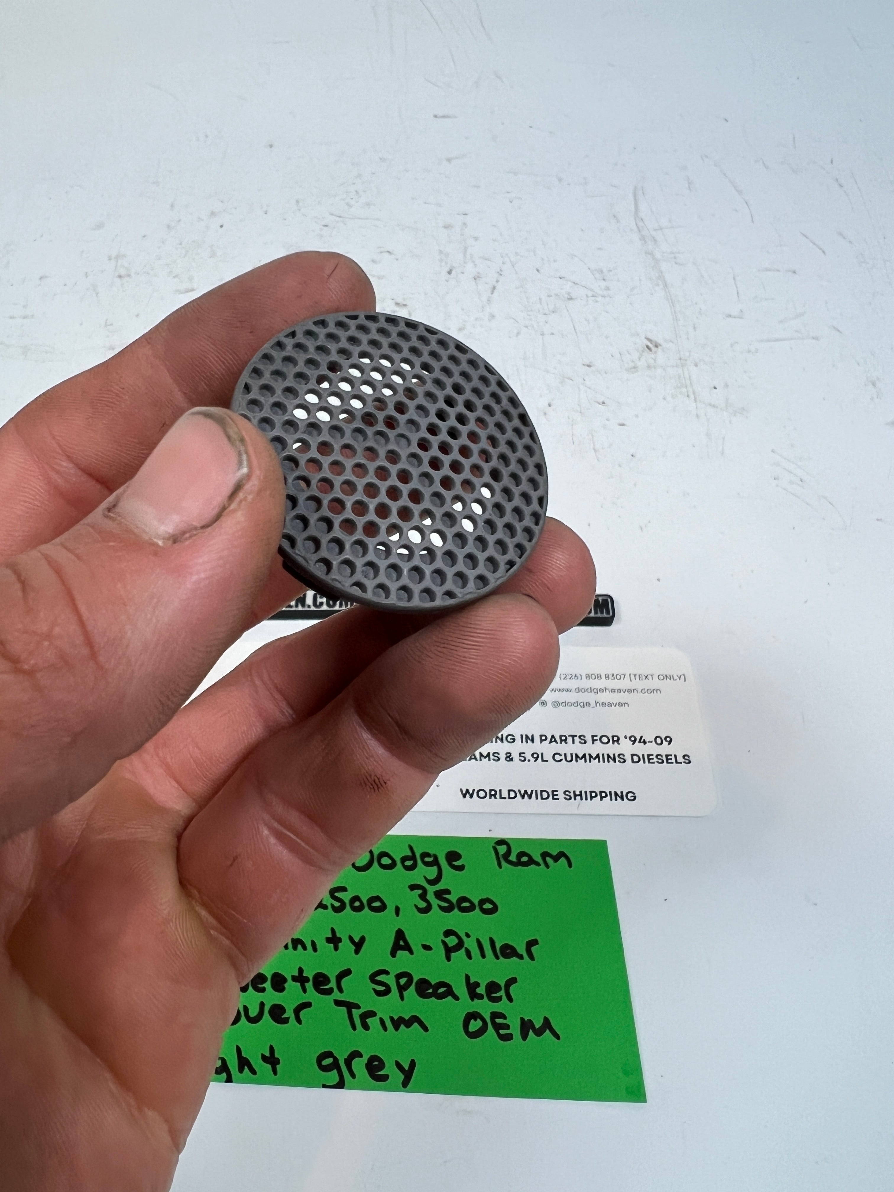 1998-2002 Dodge Ram 1500-3500 Infinity A-Pillar Tweeter Speaker Cover Trim