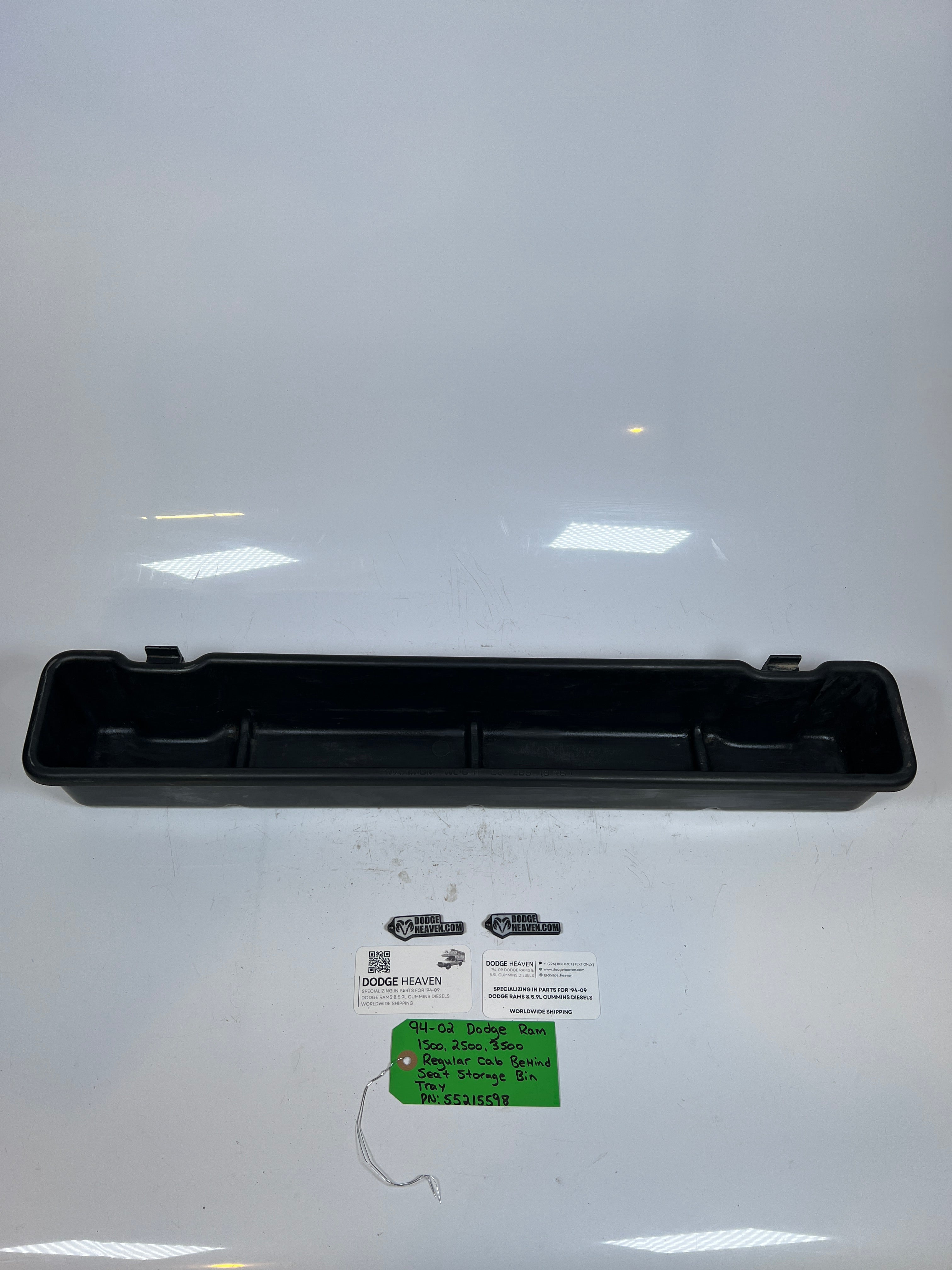 1994-2002 Dodge Ram 1500-3500 Regular Cab Behind Seat Storage Bin