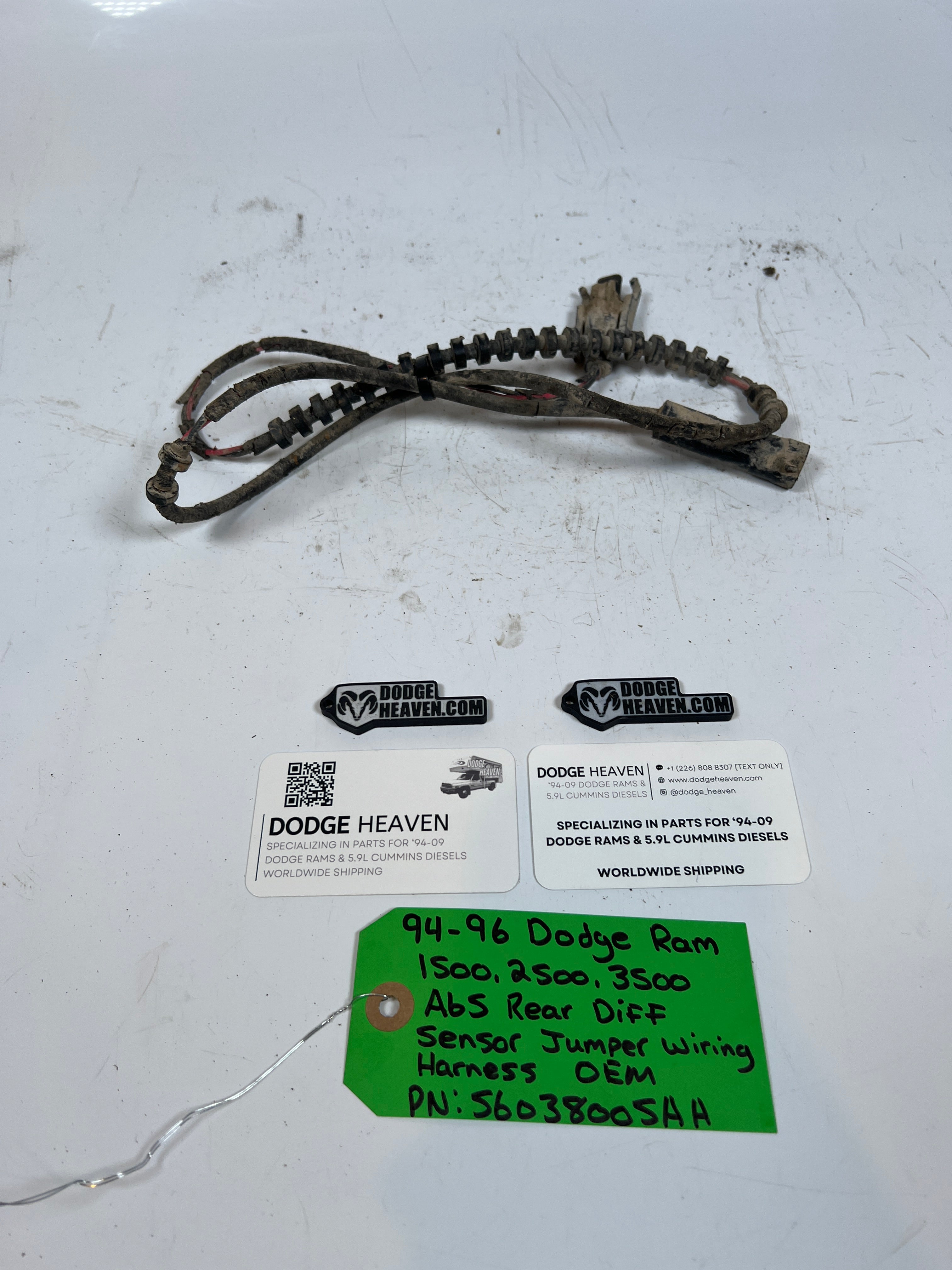 1994-1996 Dodge Ram 1500-3500 ABS Rear Diff Sensor Wiring Harness