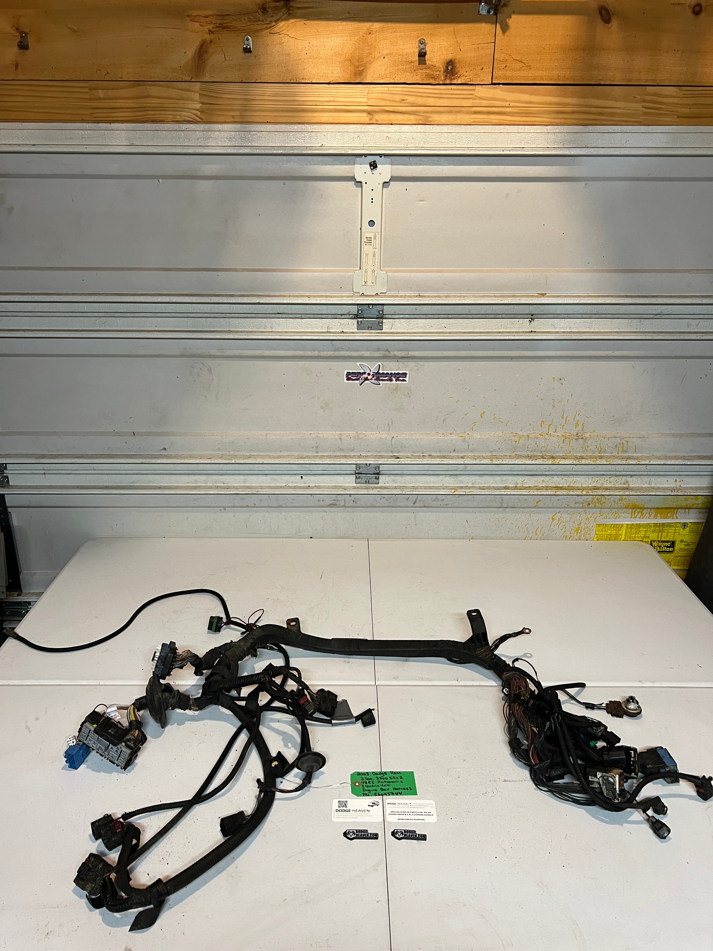 2003-2003 Dodge Ram 2500 3500 5.9L Cummins Auto Engine bay Wiring Harness