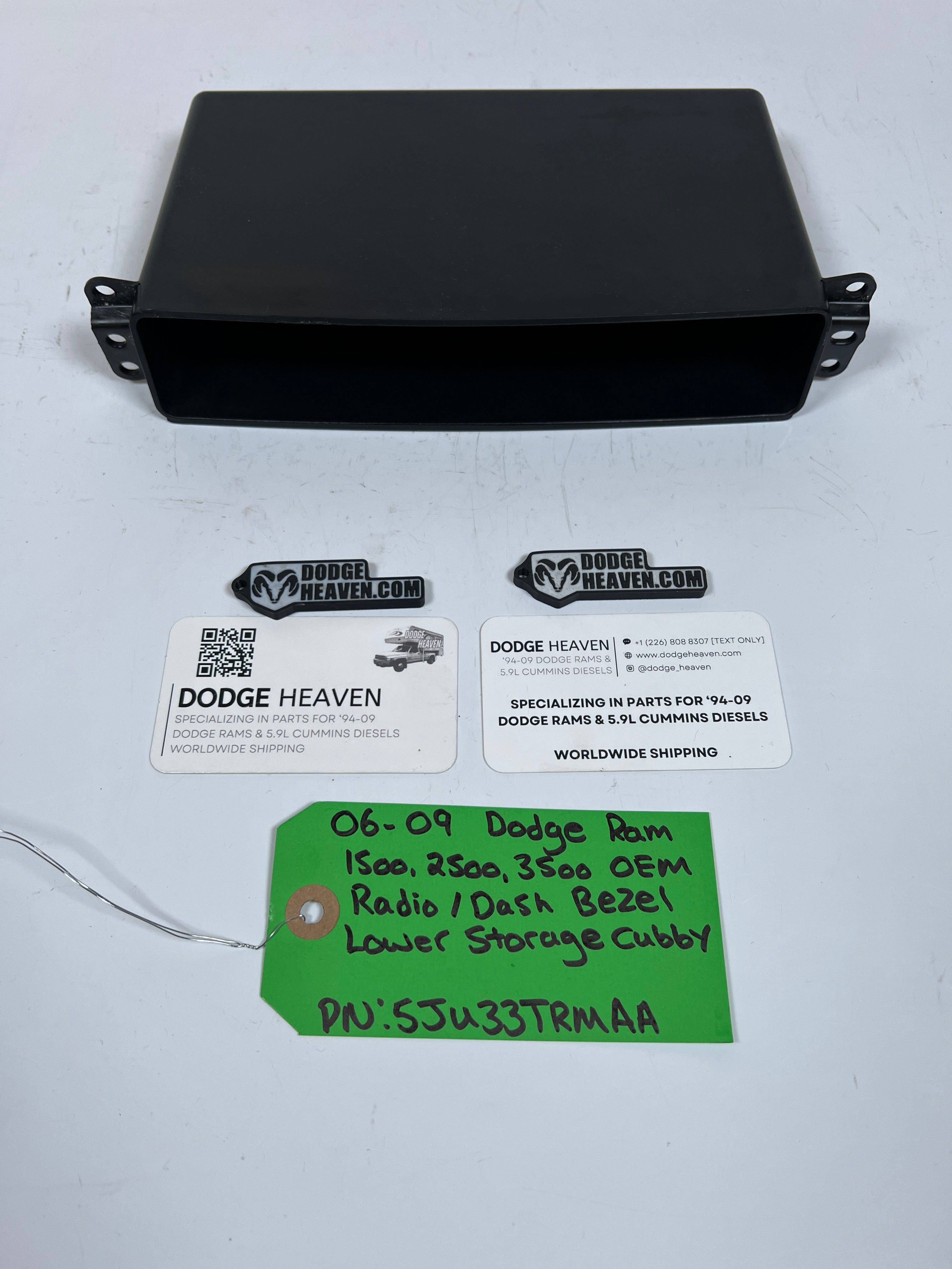 2006-2009 Dodge Ram 1500-3500 Radio Dash Bezel Lower Storage Cubby