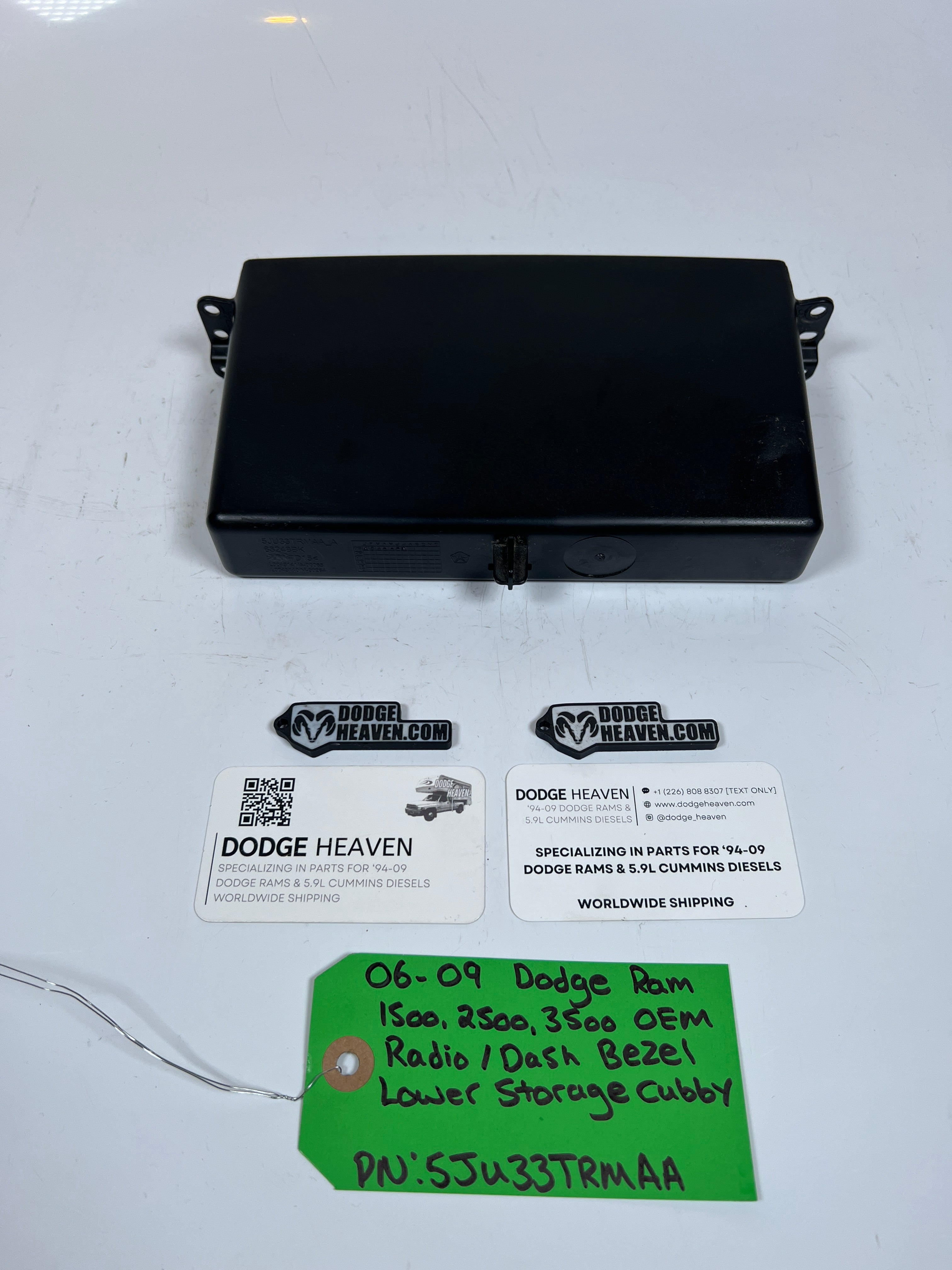 2006-2009 Dodge Ram 1500-3500 Radio Dash Bezel Lower Storage Cubby