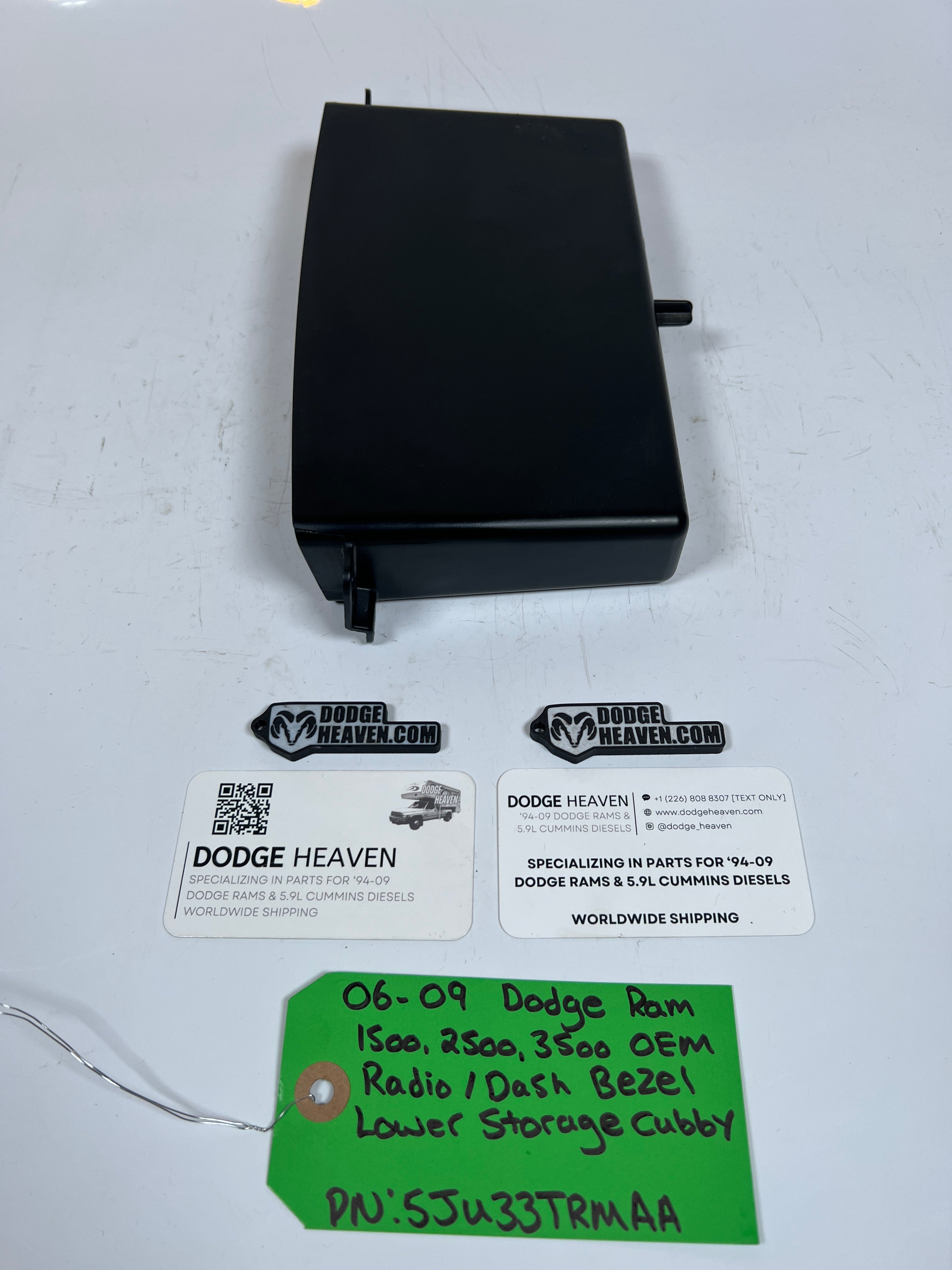 2006-2009 Dodge Ram 1500-3500 Radio Dash Bezel Lower Storage Cubby