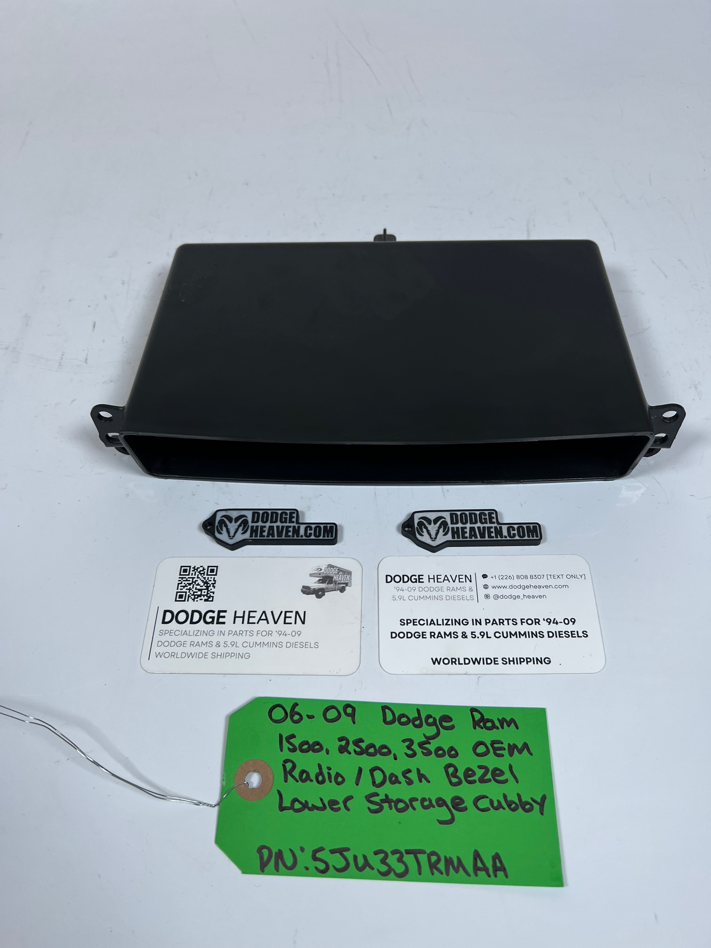 2006-2009 Dodge Ram 1500-3500 Radio Dash Bezel Lower Storage Cubby