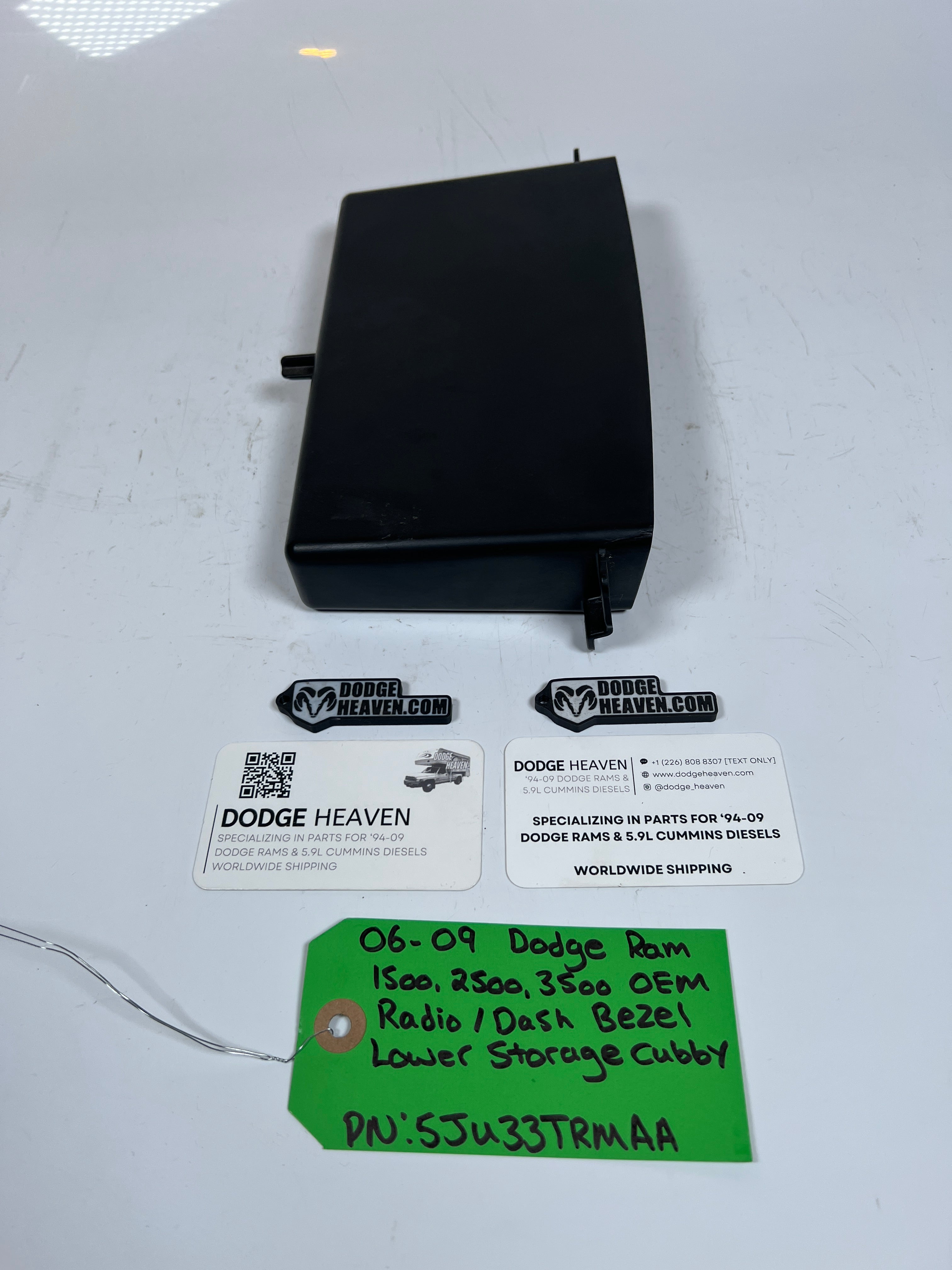 2006-2009 Dodge Ram 1500-3500 Radio Dash Bezel Lower Storage Cubby