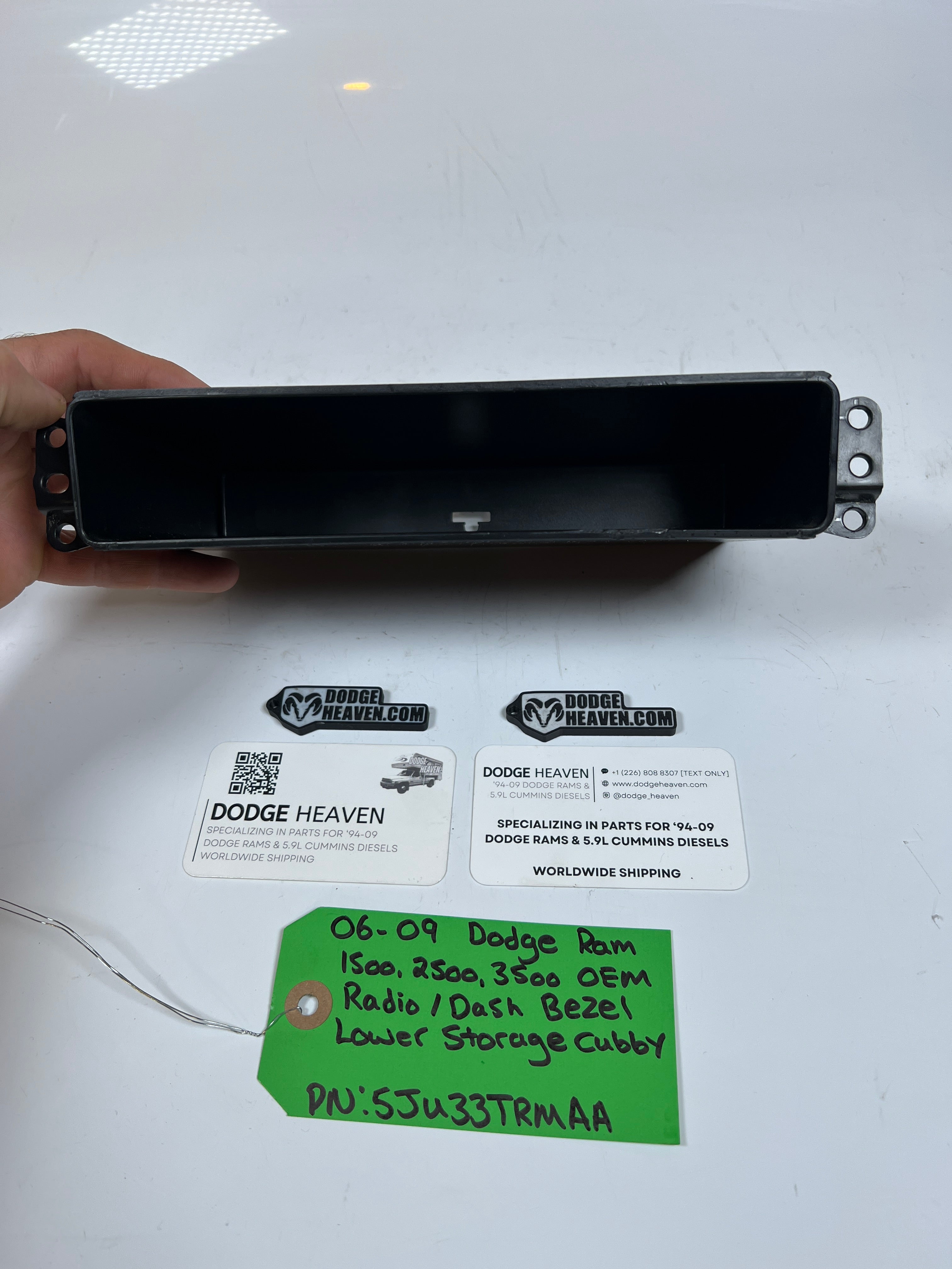 2006-2009 Dodge Ram 1500-3500 Radio Dash Bezel Lower Storage Cubby