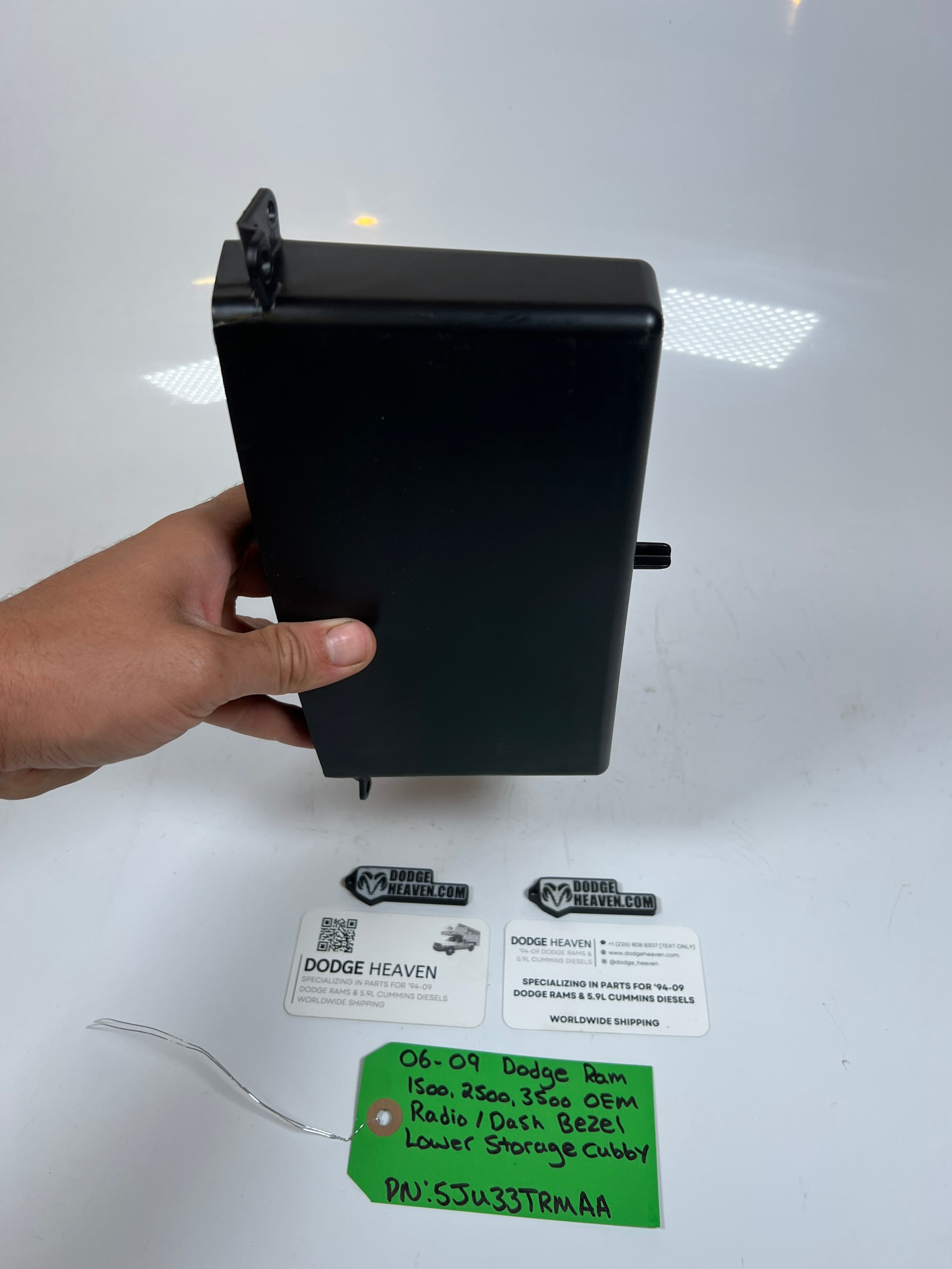 2006-2009 Dodge Ram 1500-3500 Radio Dash Bezel Lower Storage Cubby