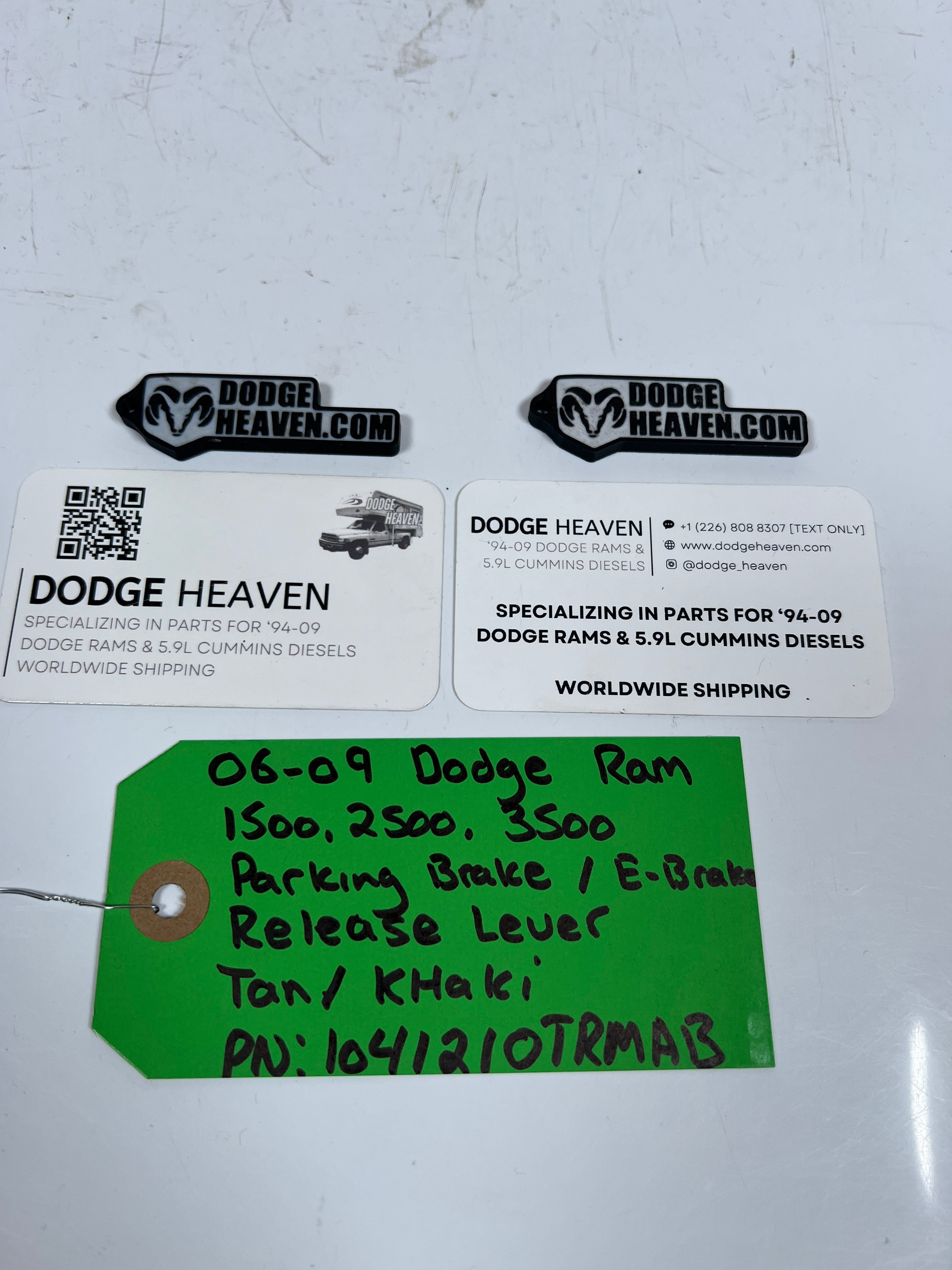 2006-2009 Dodge Ram 1500-3500 Parking Brake Release Lever Tan