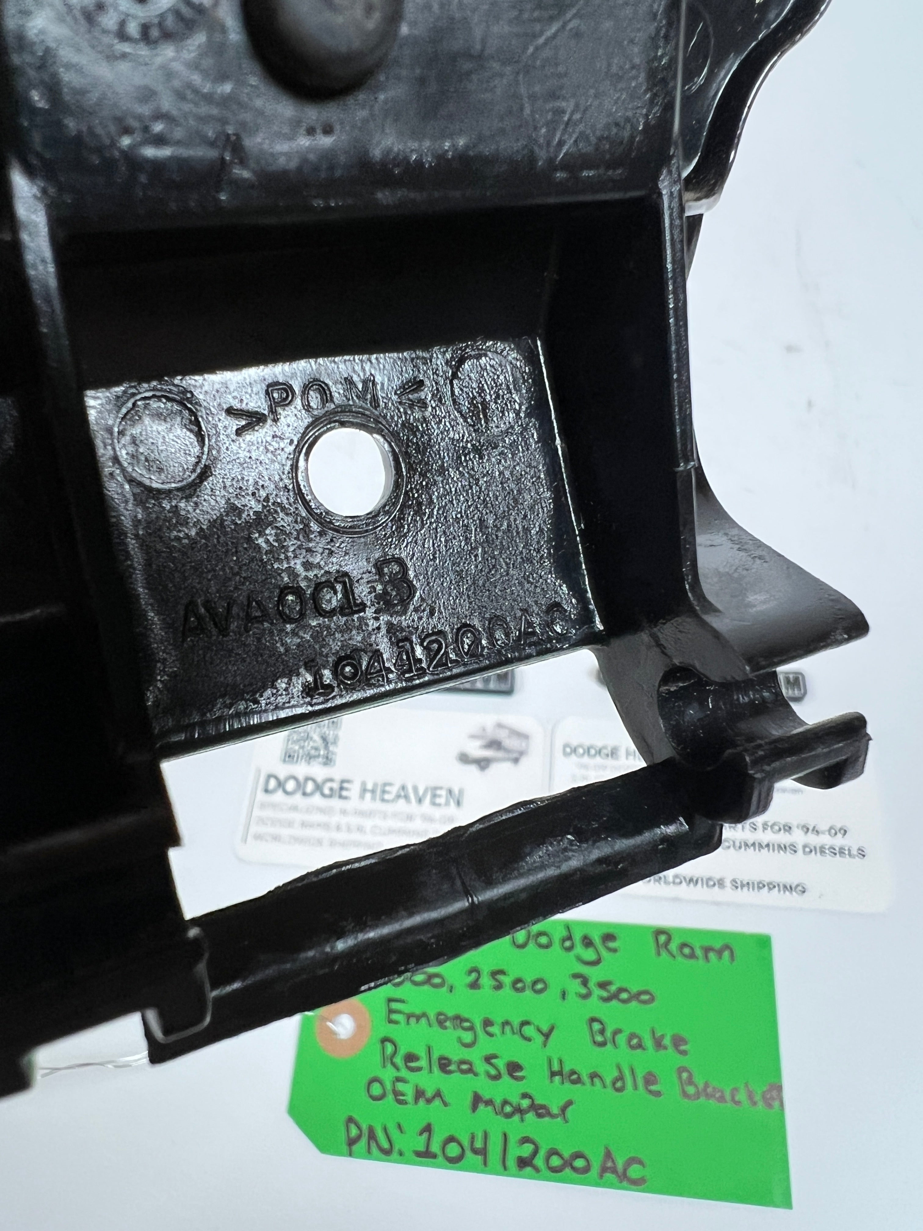 2006-2009 Dodge Ram 1500-3500 Emergency Brake Release Handle Bracket