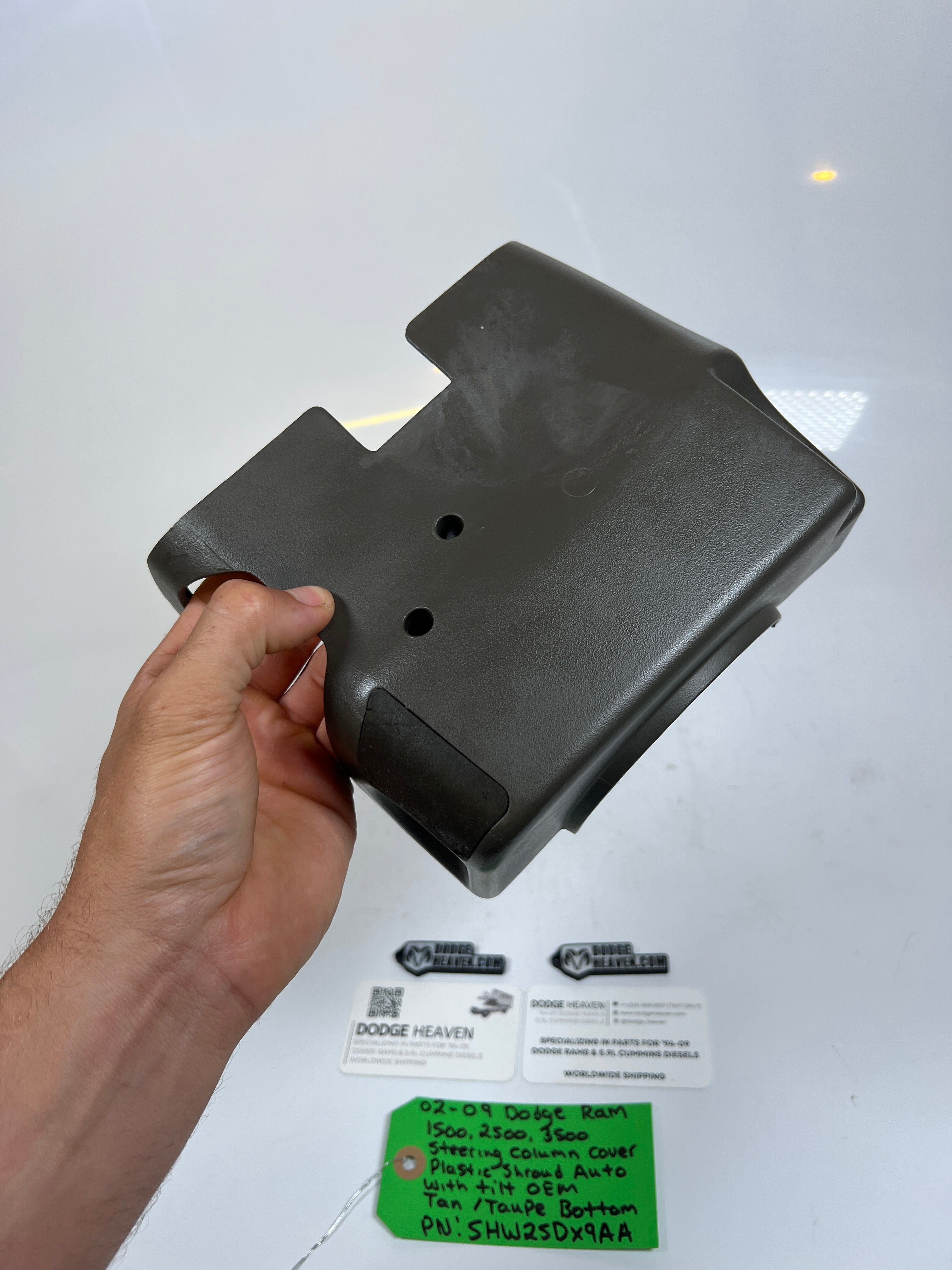 2002-2009 Dodge Ram 1500-3500 Steering Column Bottom Plastic Cover Tan