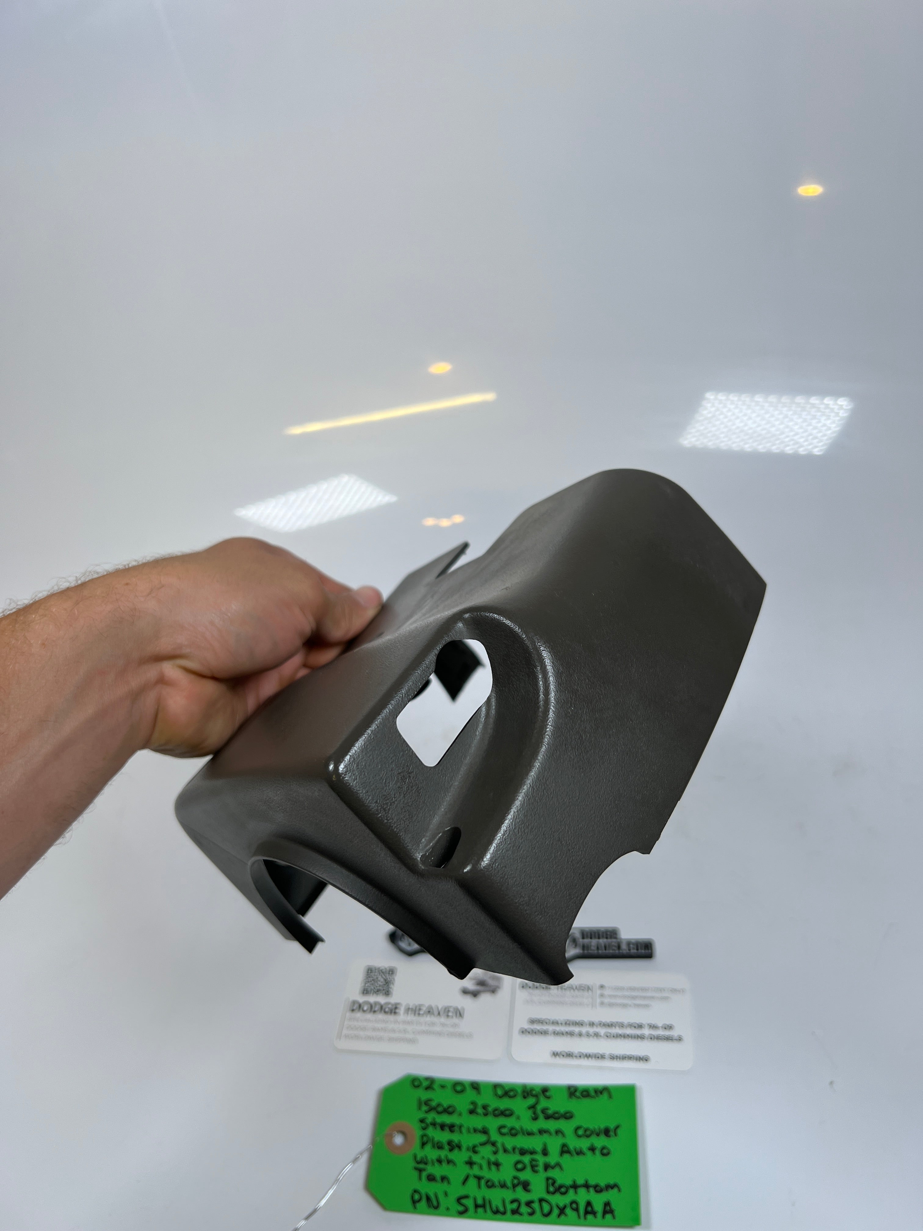 2002-2009 Dodge Ram 1500-3500 Steering Column Bottom Plastic Cover Tan