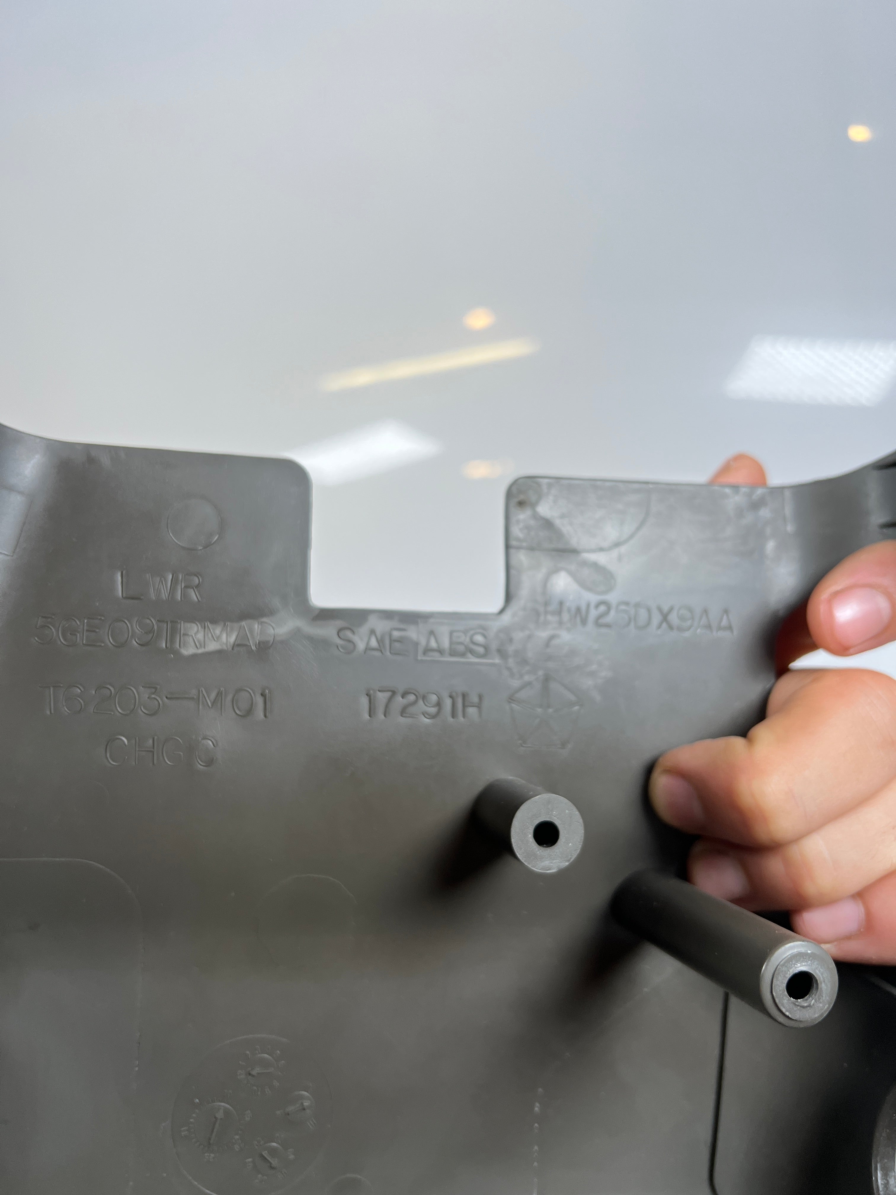 2002-2009 Dodge Ram 1500-3500 Steering Column Bottom Plastic Cover Tan