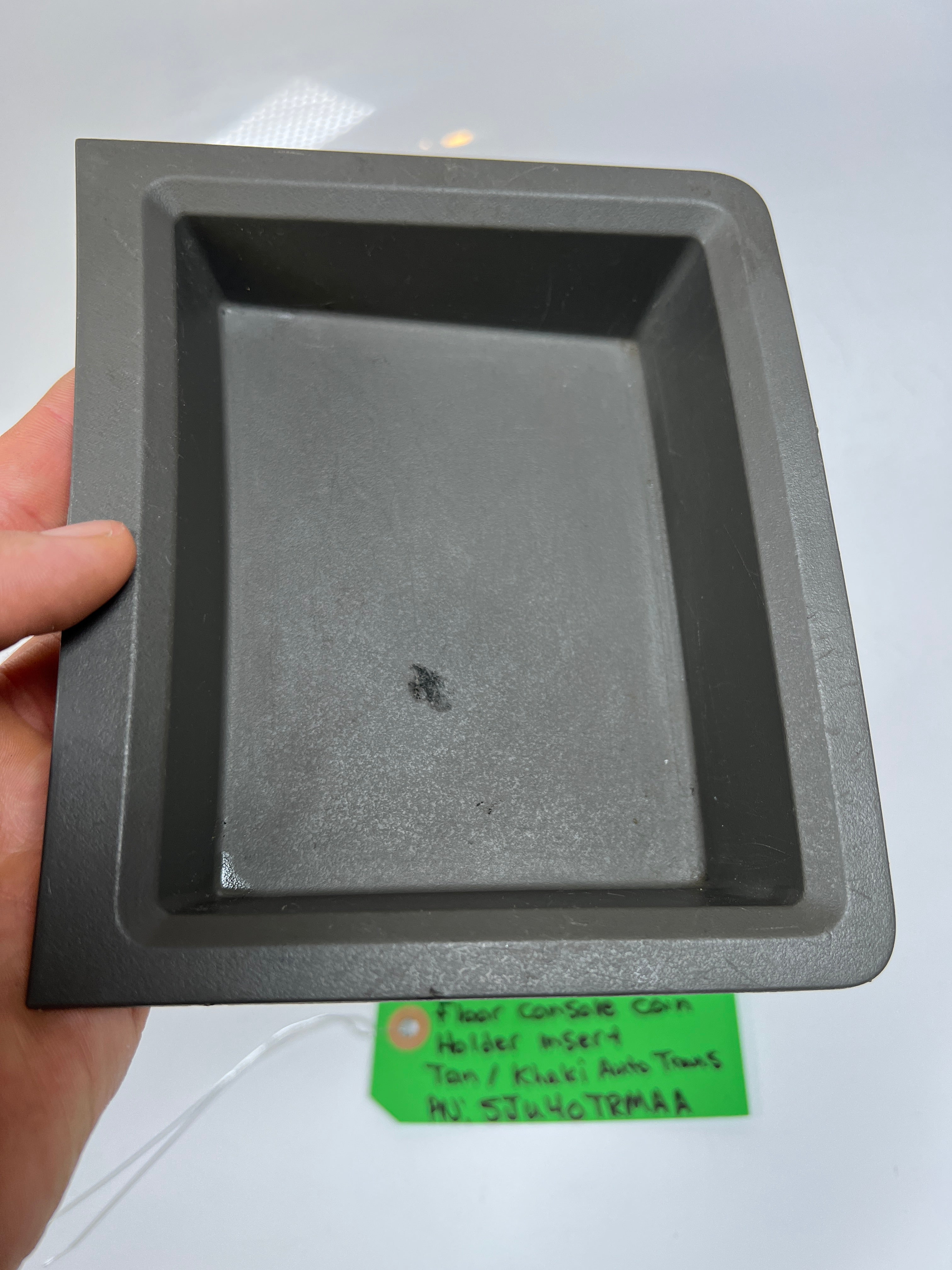 2006-2009 Dodge Ram 1500-3500 Auto Floor Console Coin Holder Insert Khaki