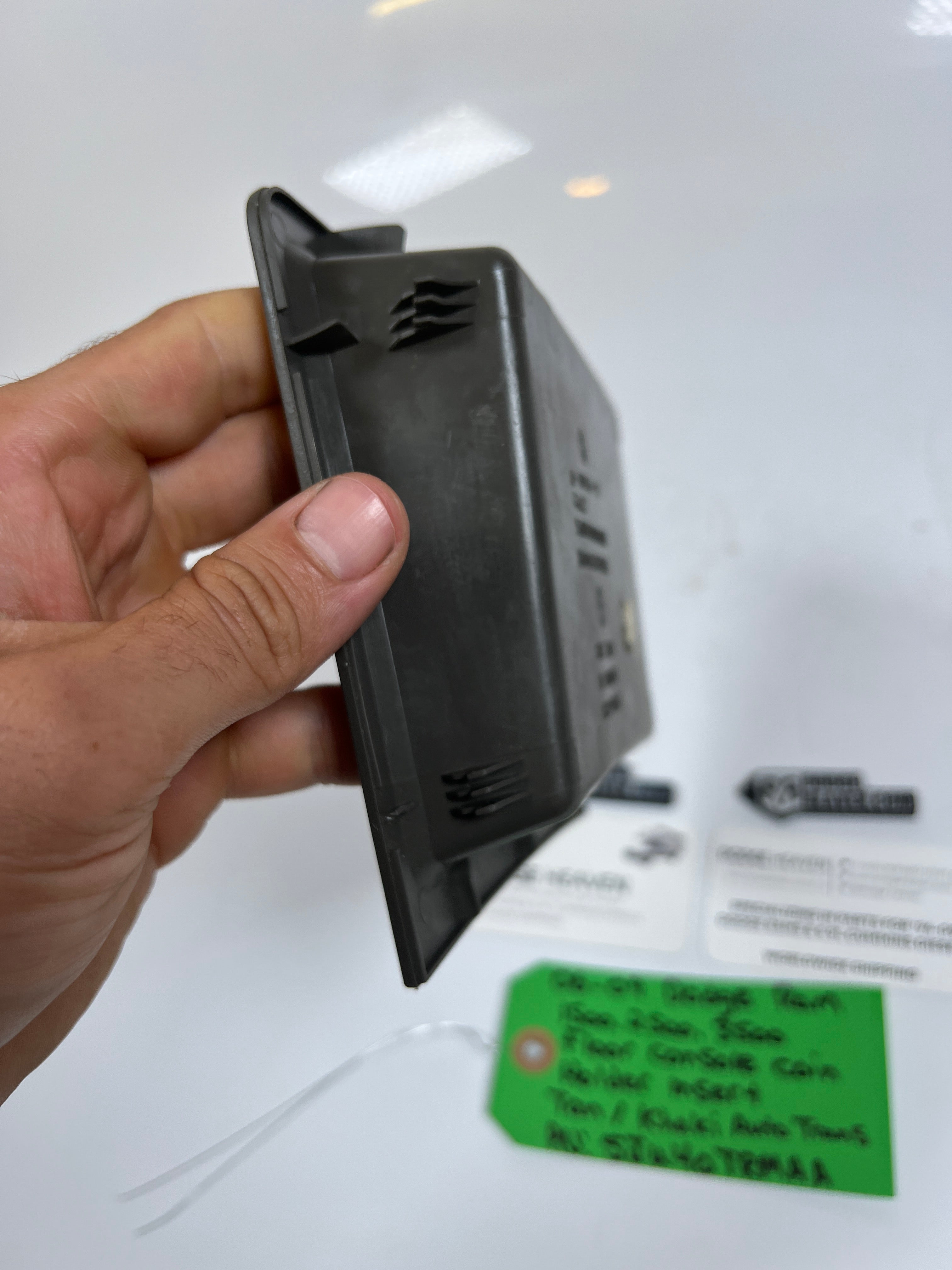 2006-2009 Dodge Ram 1500-3500 Auto Floor Console Coin Holder Insert Khaki