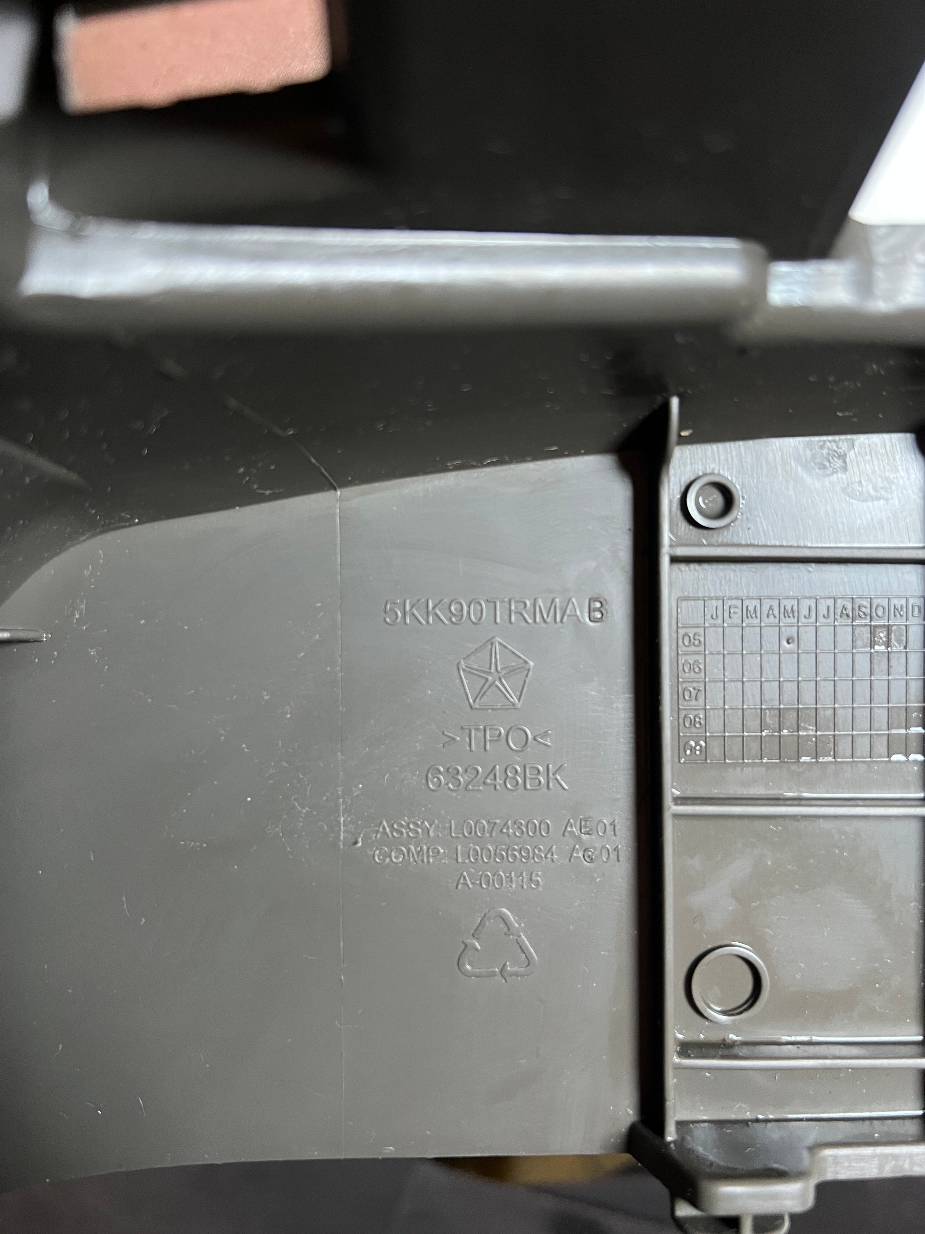 2006-2009 Dodge Ram 1500-3500 Manual Floor Shift Trim Bezel Tan / Khaki