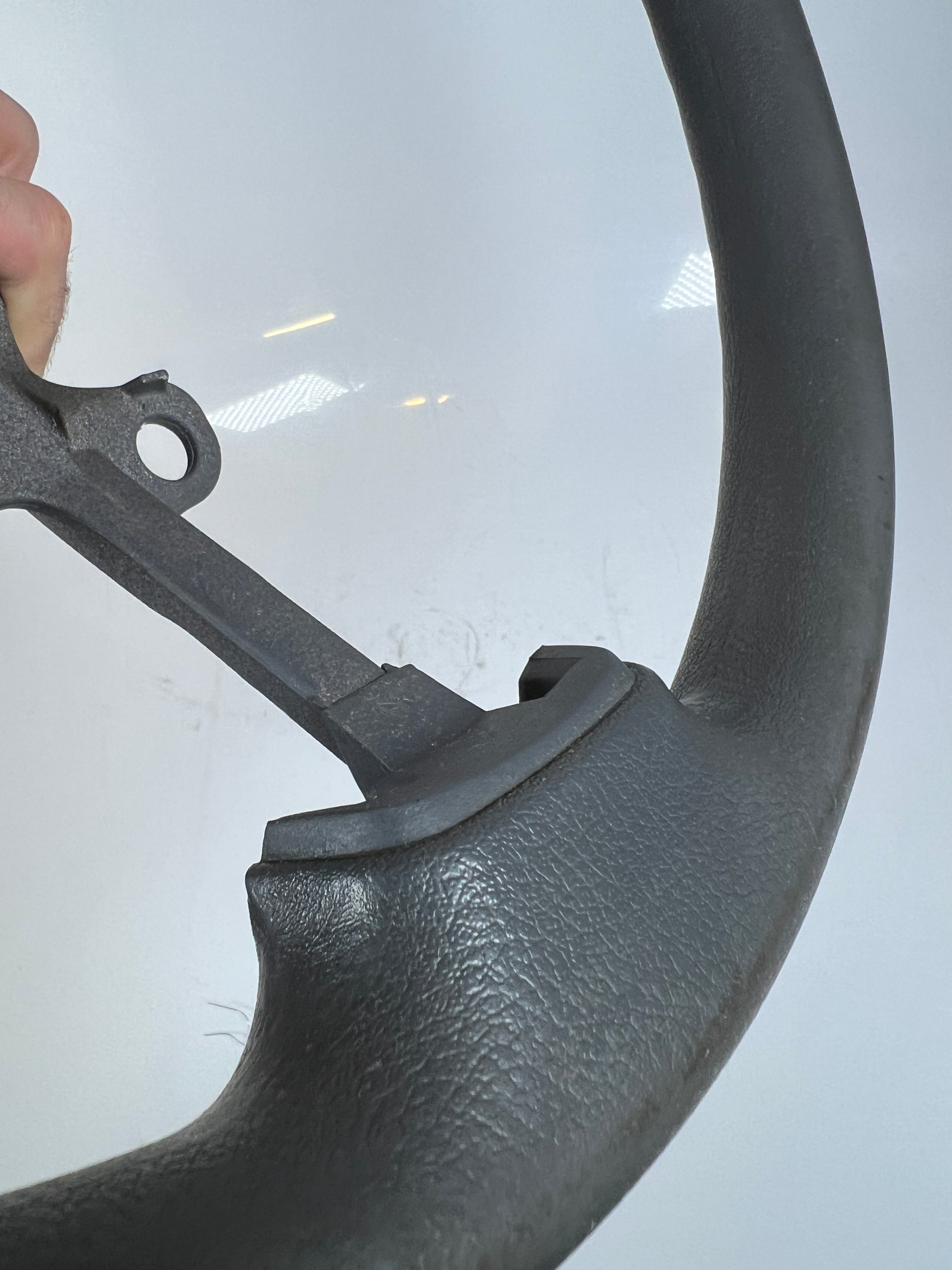 2006-2009 Dodge Ram 1500-3500 Steering Wheel Vinyl Light Grey