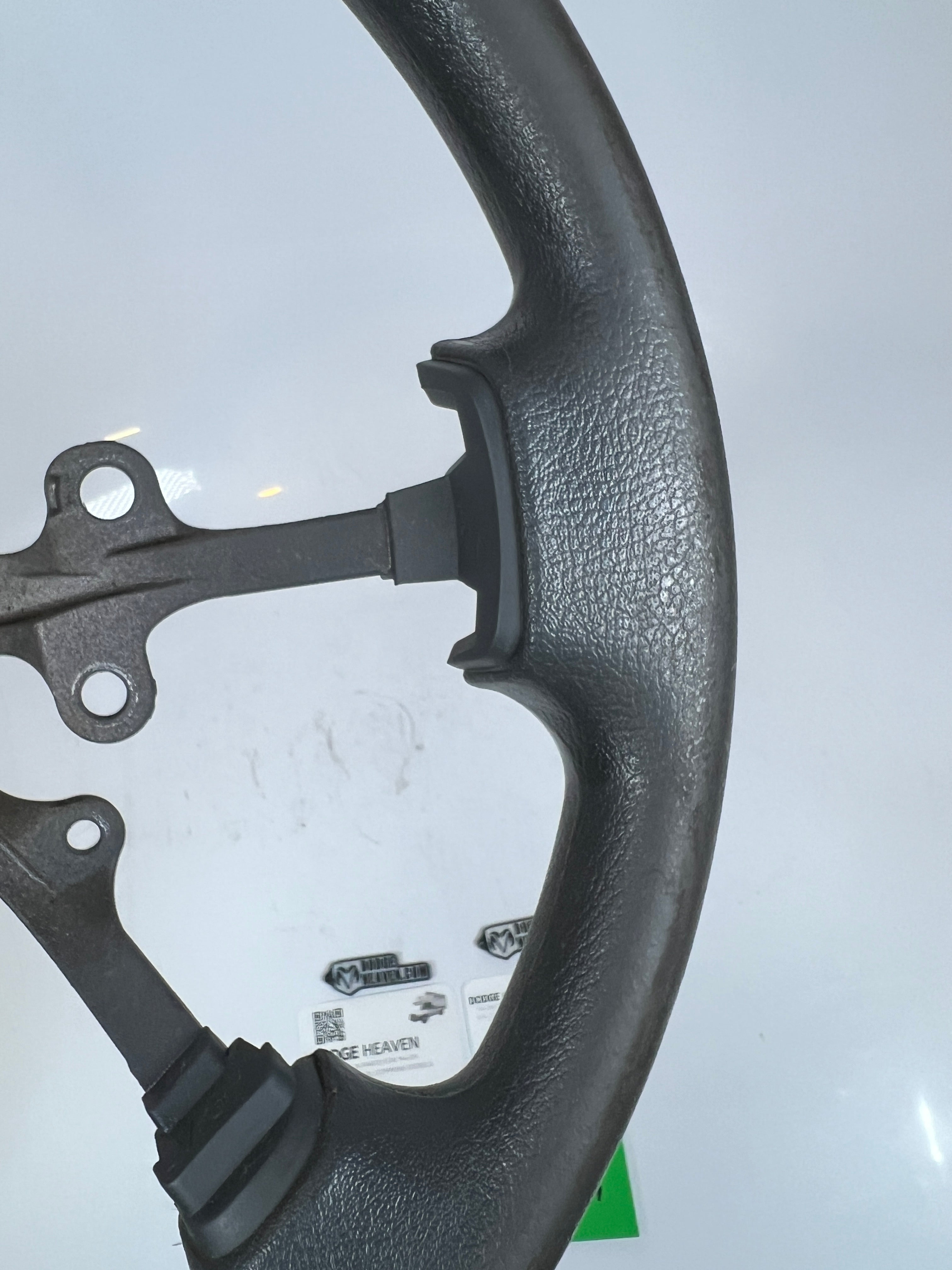 2006-2009 Dodge Ram 1500-3500 Steering Wheel Vinyl Light Grey