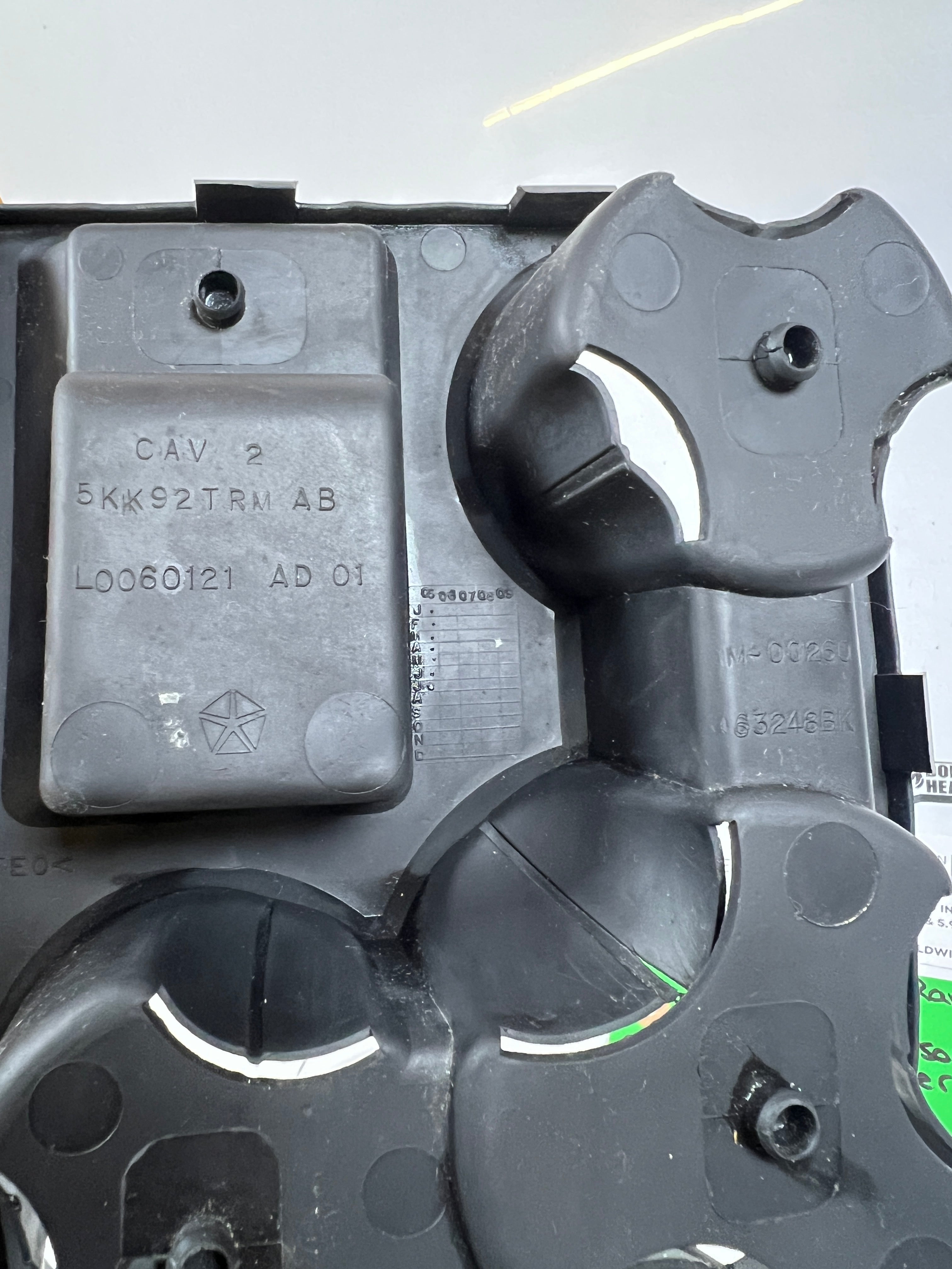 2006-2009 Dodge Ram Floor Mount Console Rubber Cup Holder Insert