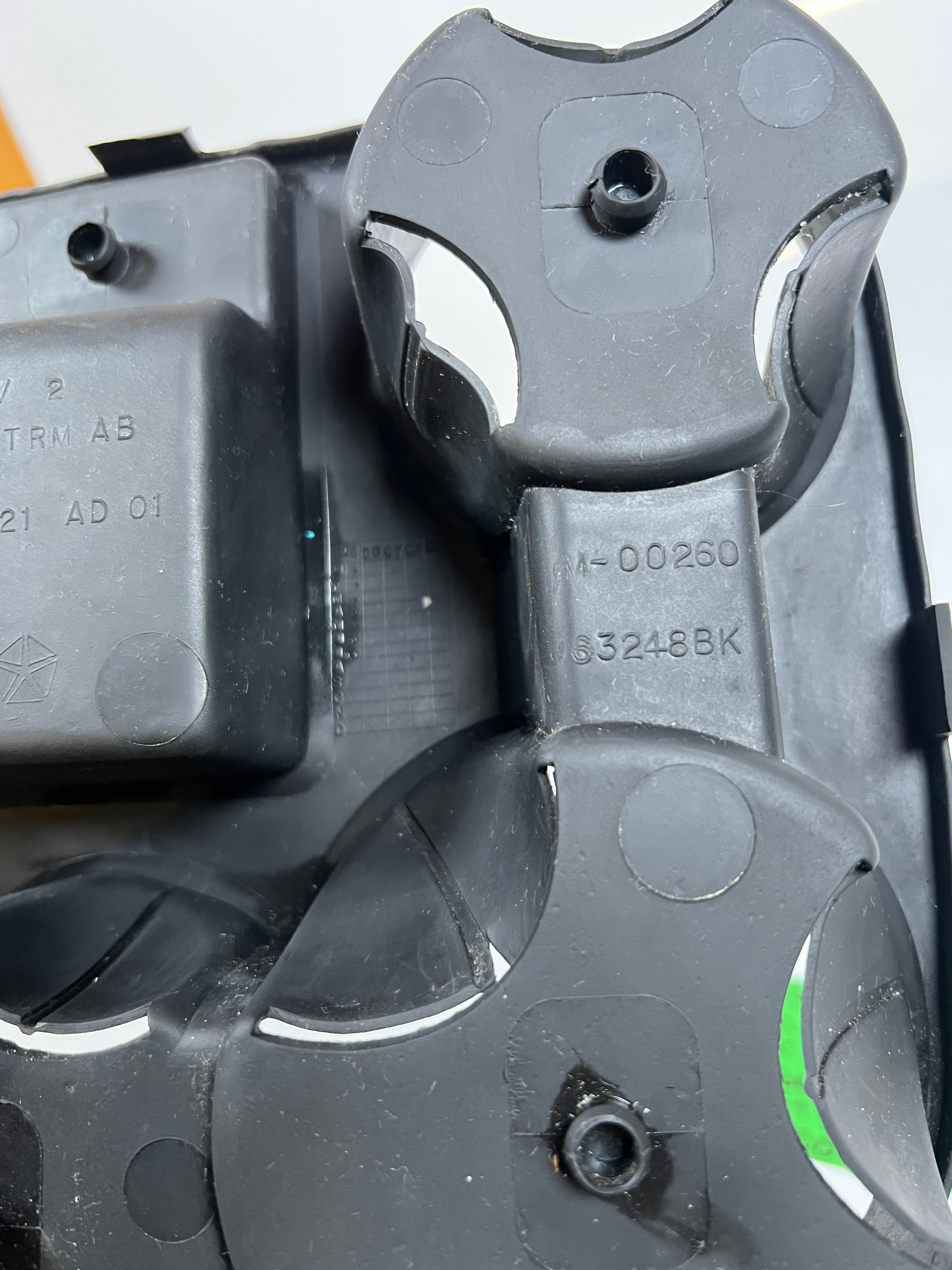 2006-2009 Dodge Ram Floor Mount Console Rubber Cup Holder Insert