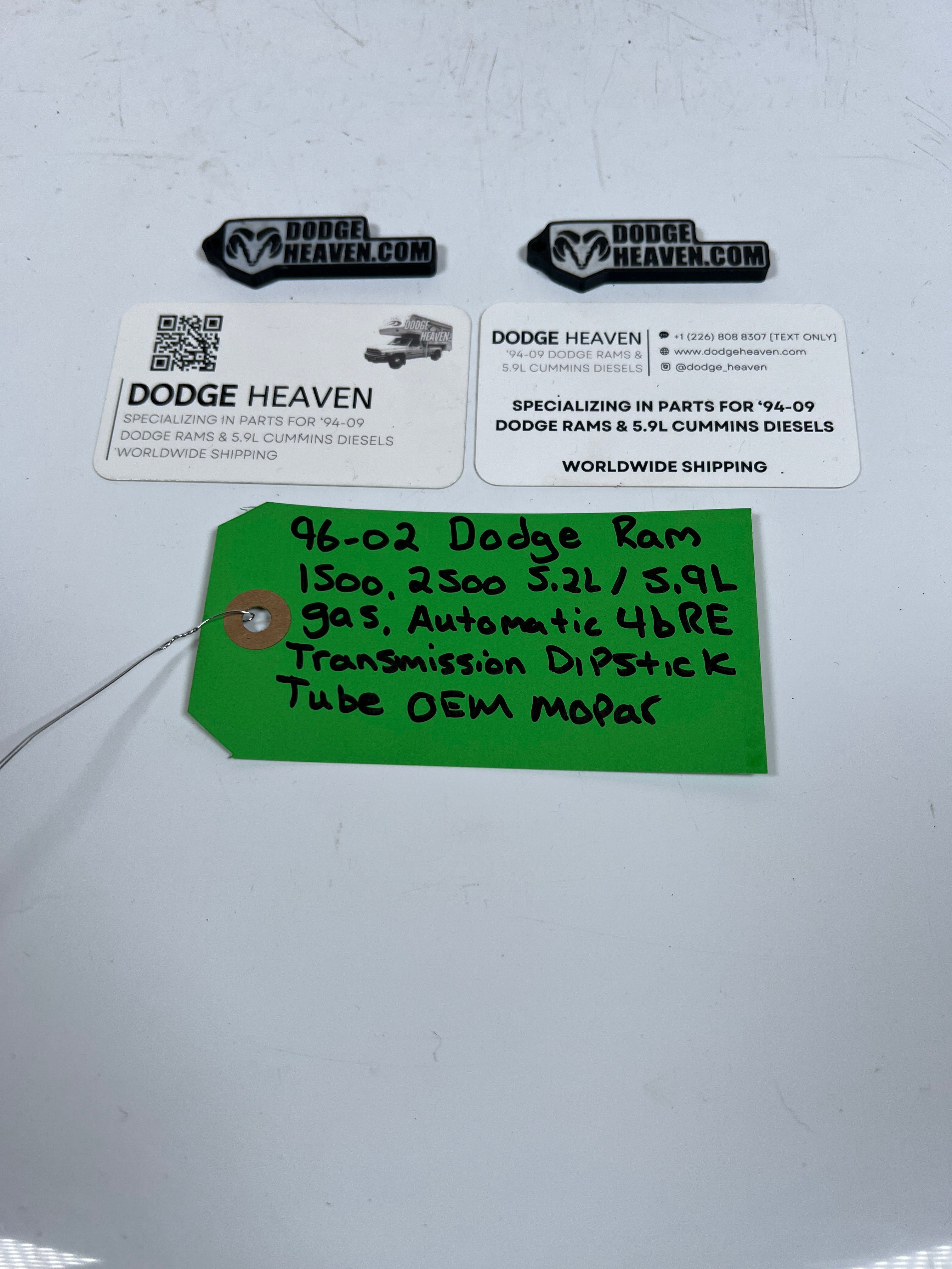 1996-2002 Dodge Ram 46RE Automatic Transmission Dipstick Tube 5.2L / 5.9L gas