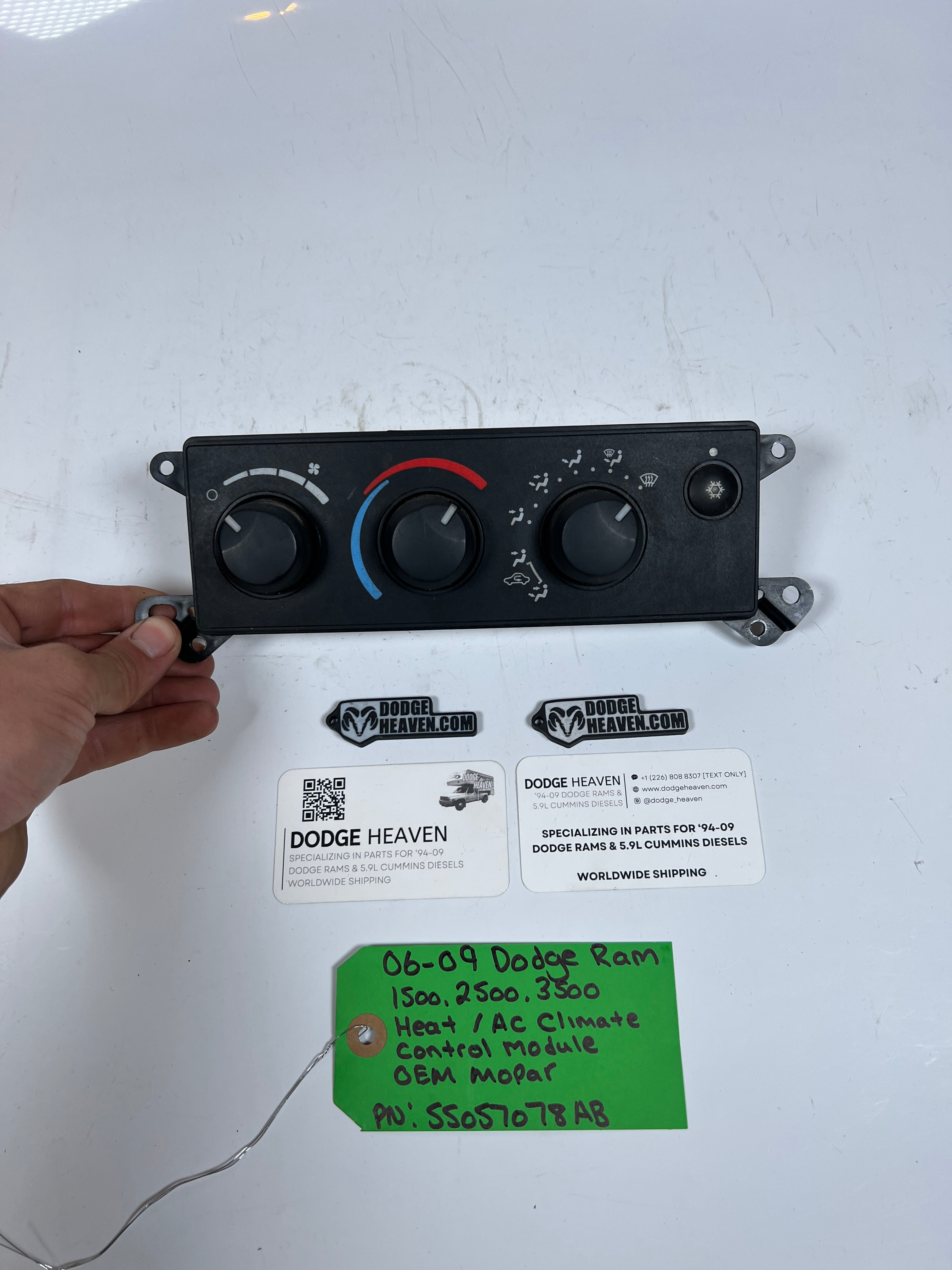 2006-2009 Dodge Ram 1500-3500 Heat A/C Climate Control Module
