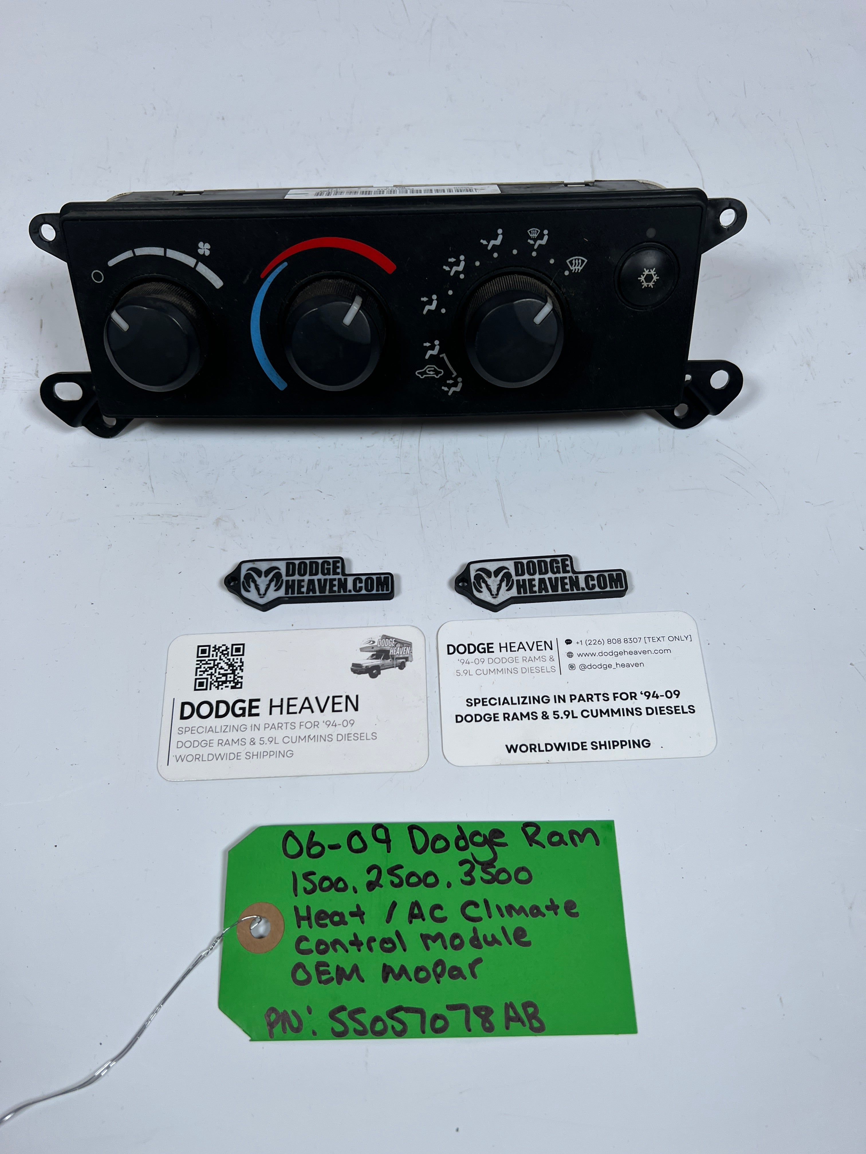 2006-2009 Dodge Ram 1500-3500 Heat A/C Climate Control Module