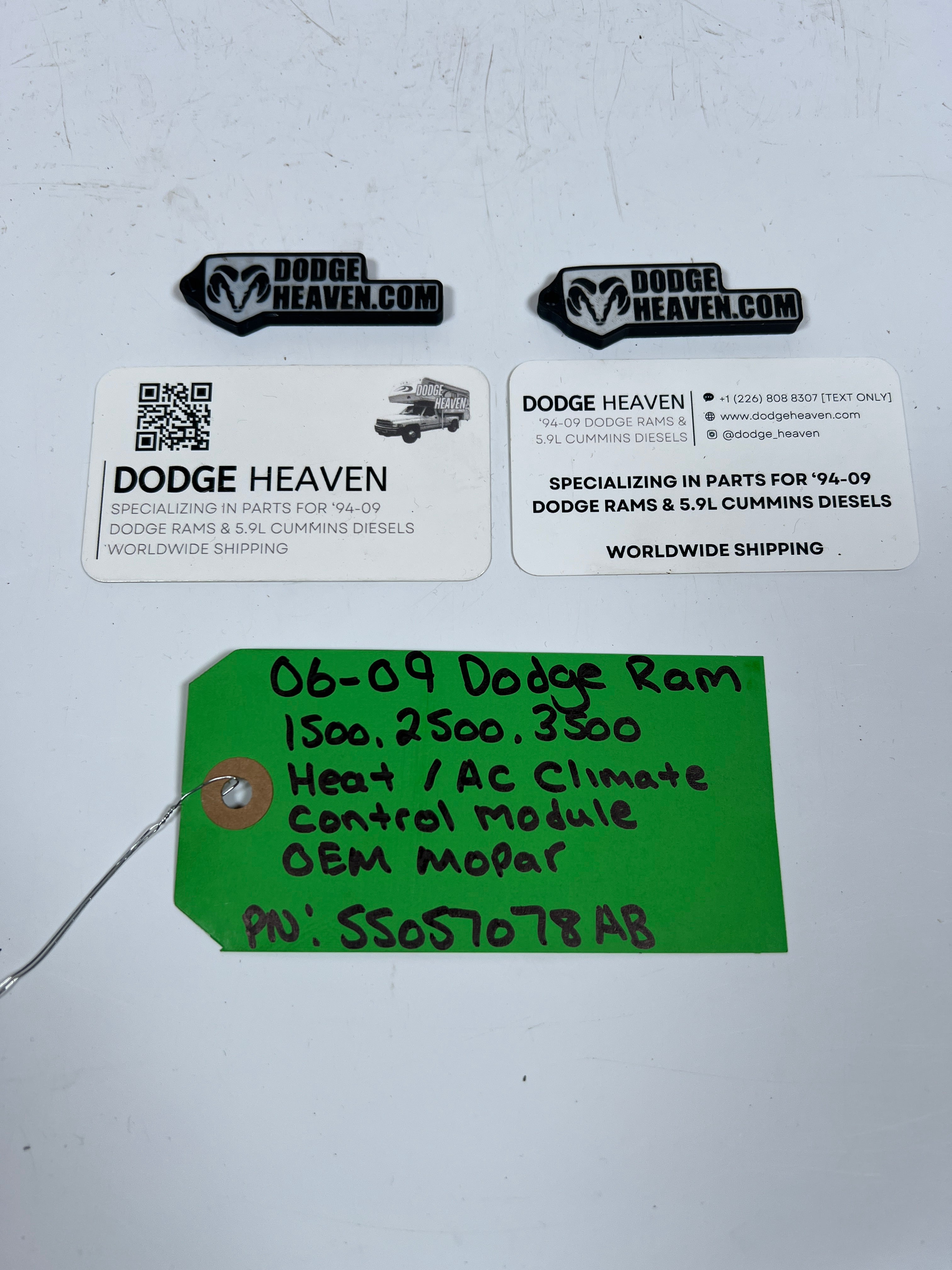 2006-2009 Dodge Ram 1500-3500 Heat A/C Climate Control Module