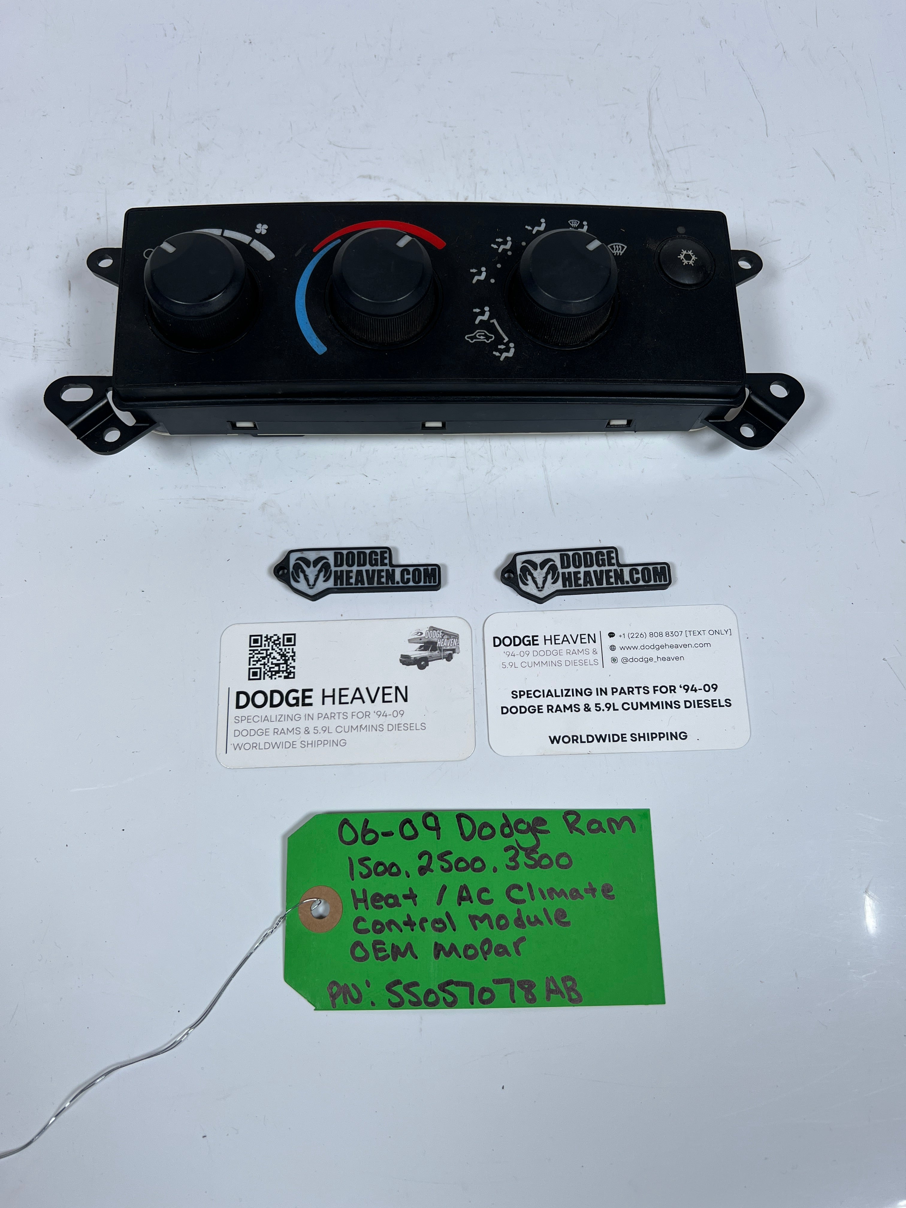 2006-2009 Dodge Ram 1500-3500 Heat A/C Climate Control Module