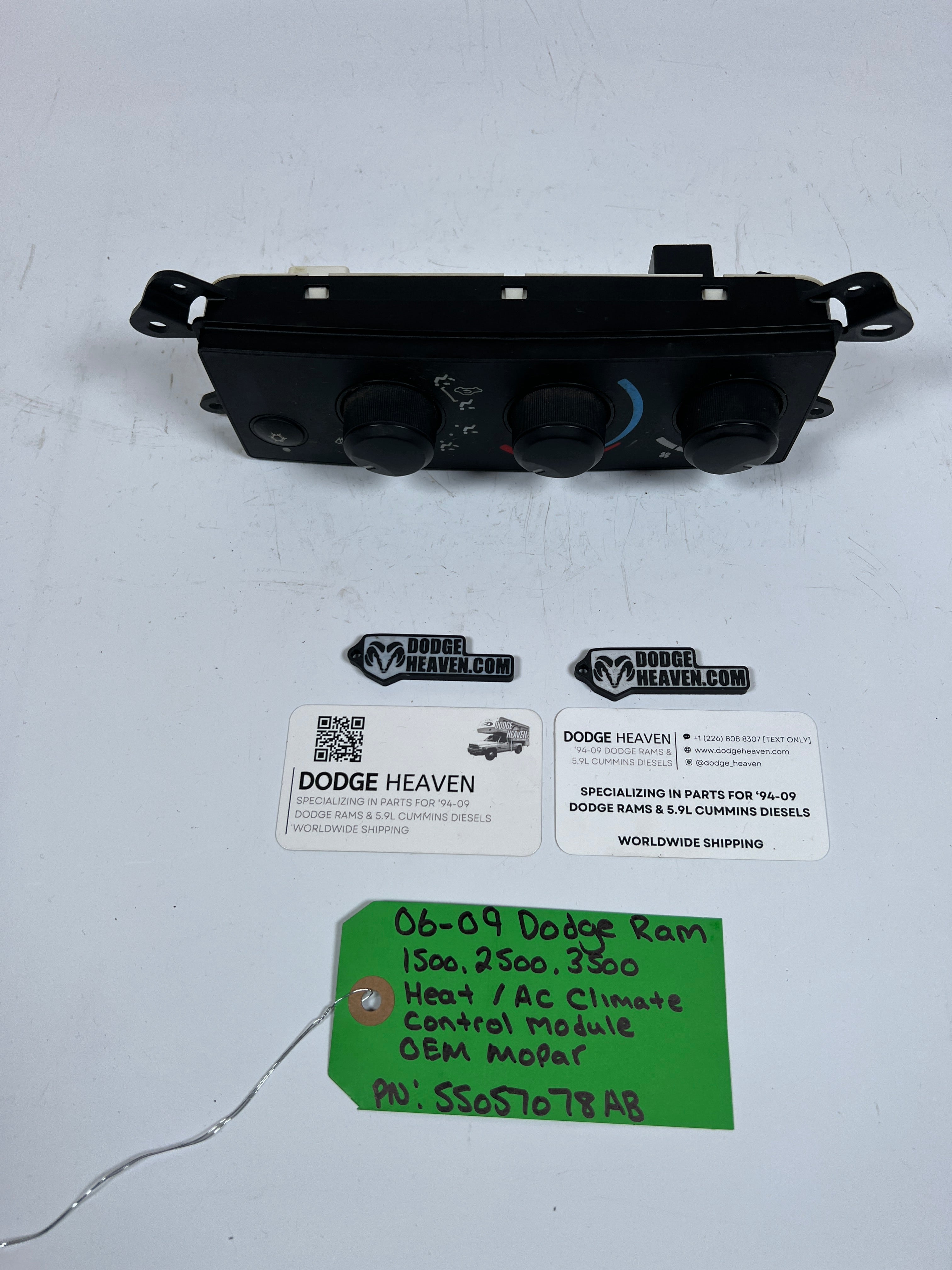 2006-2009 Dodge Ram 1500-3500 Heat A/C Climate Control Module