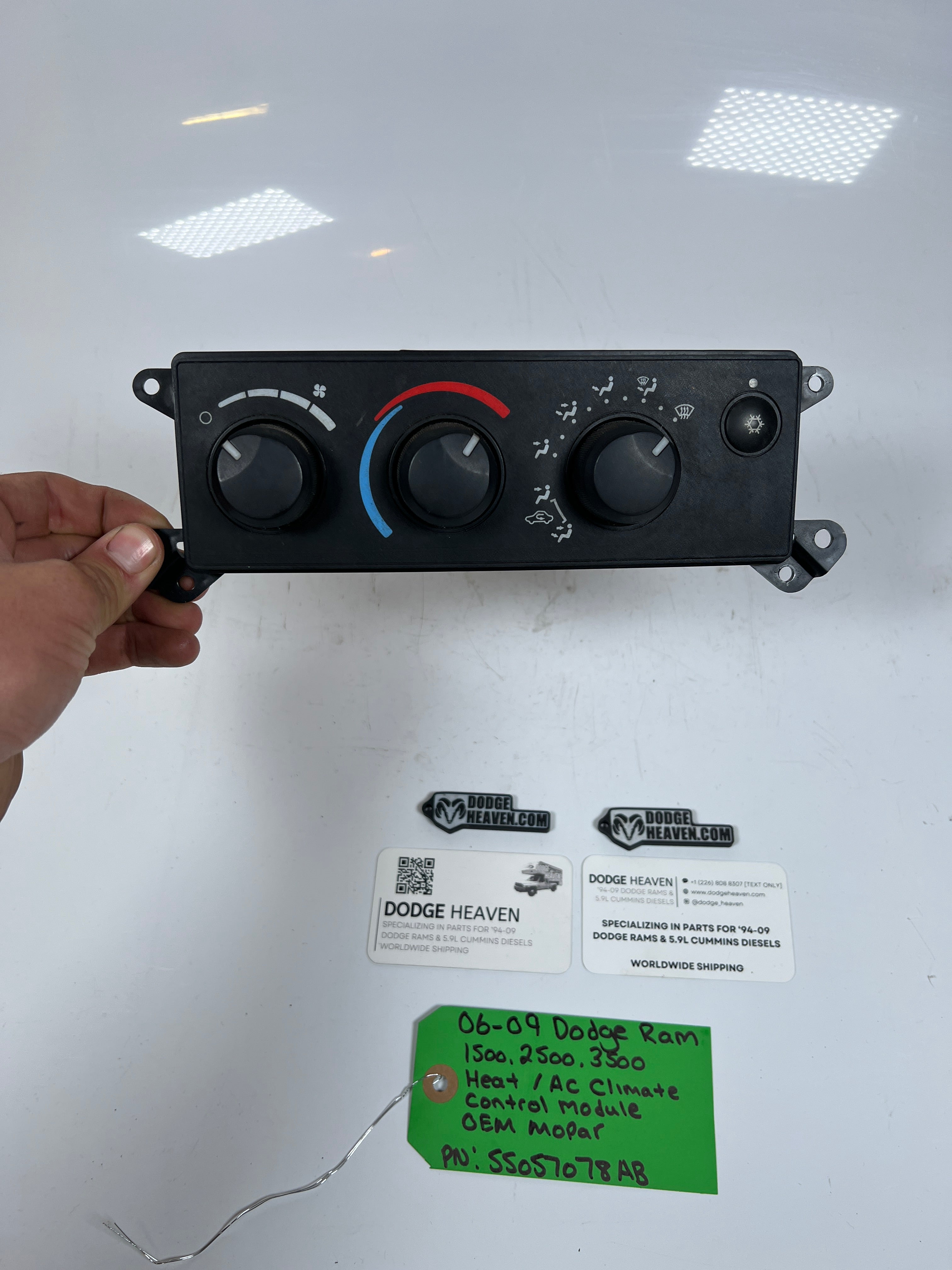 2006-2009 Dodge Ram 1500-3500 Heat A/C Climate Control Module