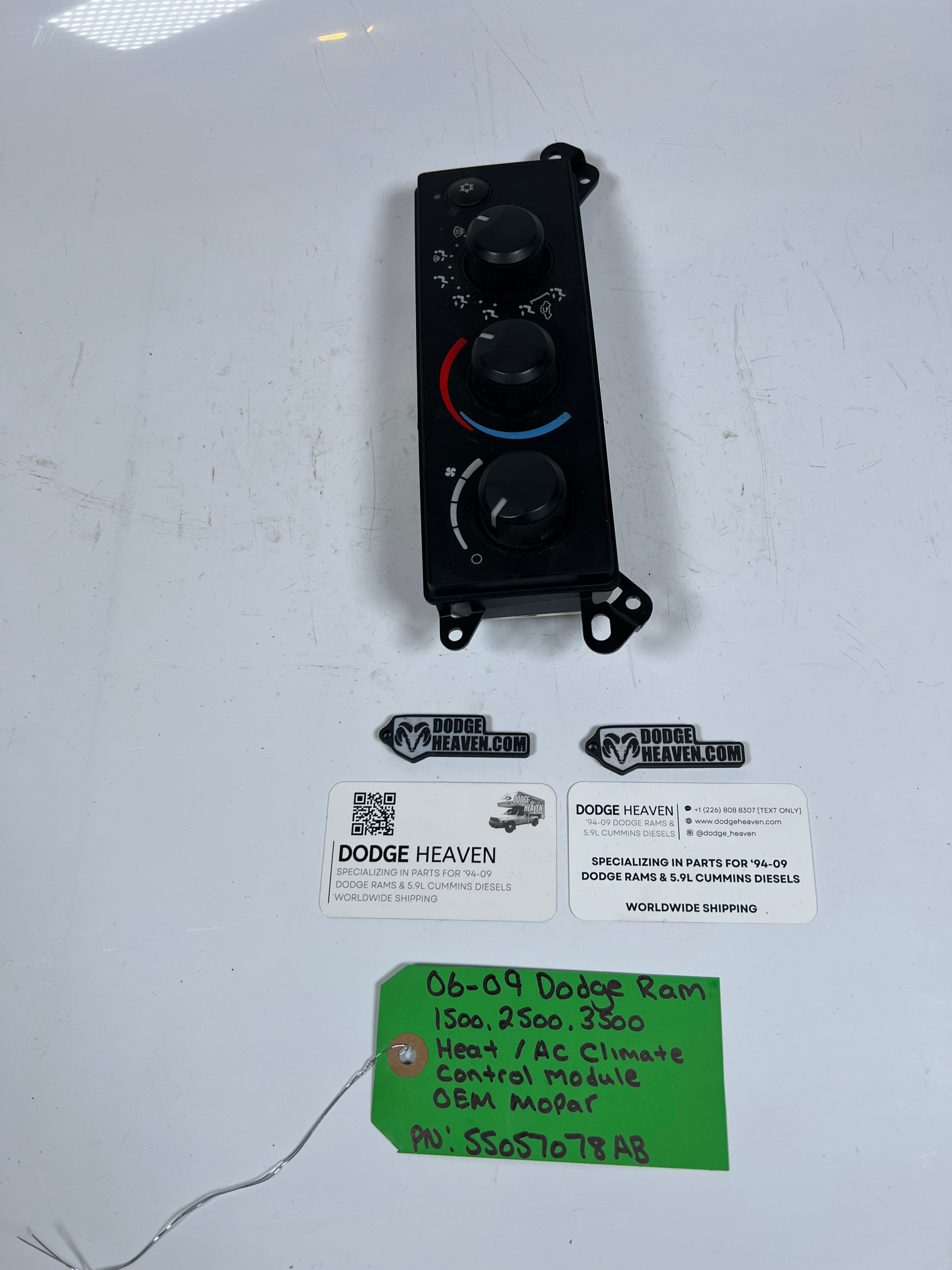 2006-2009 Dodge Ram 1500-3500 Heat A/C Climate Control Module