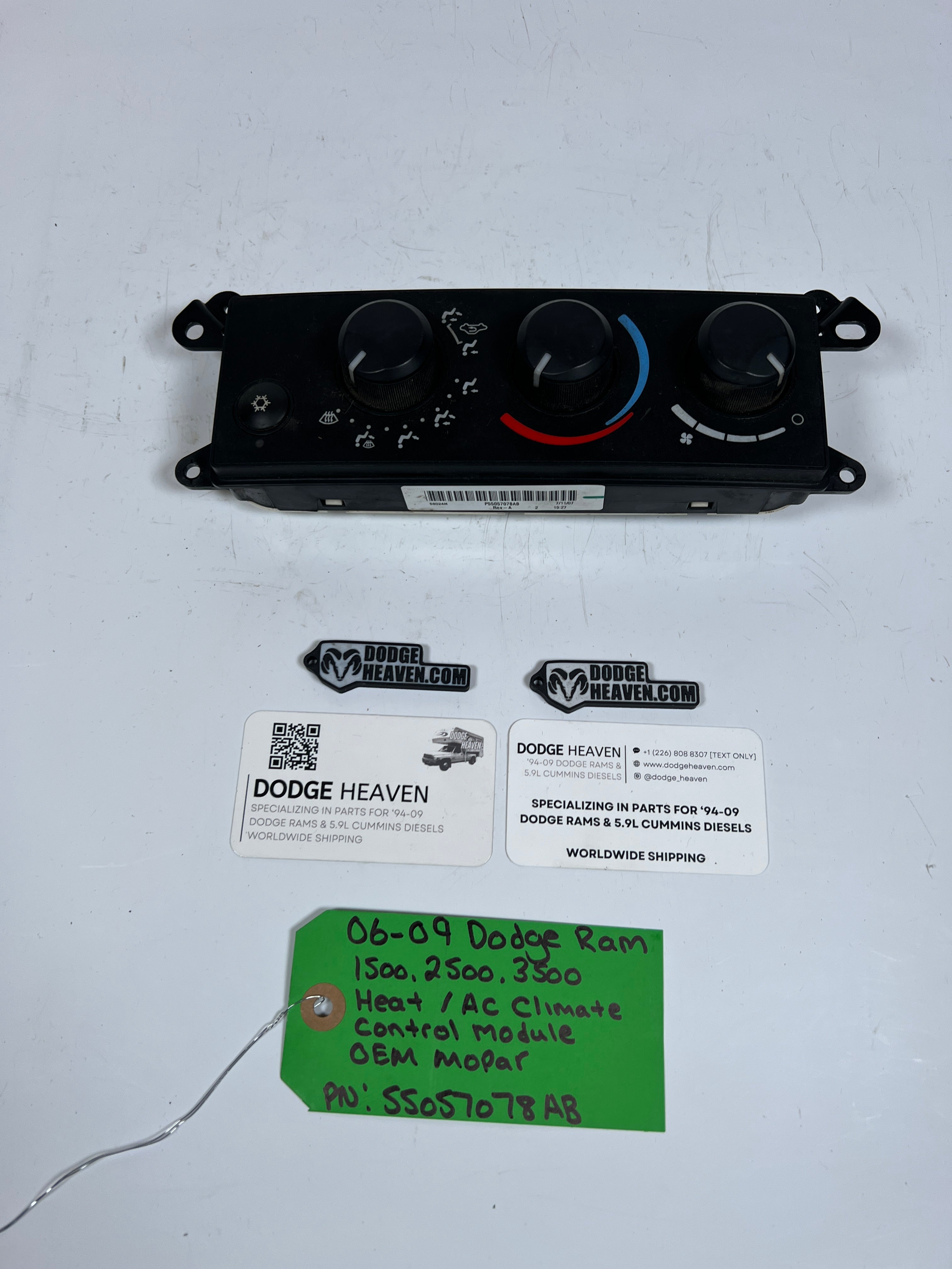 2006-2009 Dodge Ram 1500-3500 Heat A/C Climate Control Module
