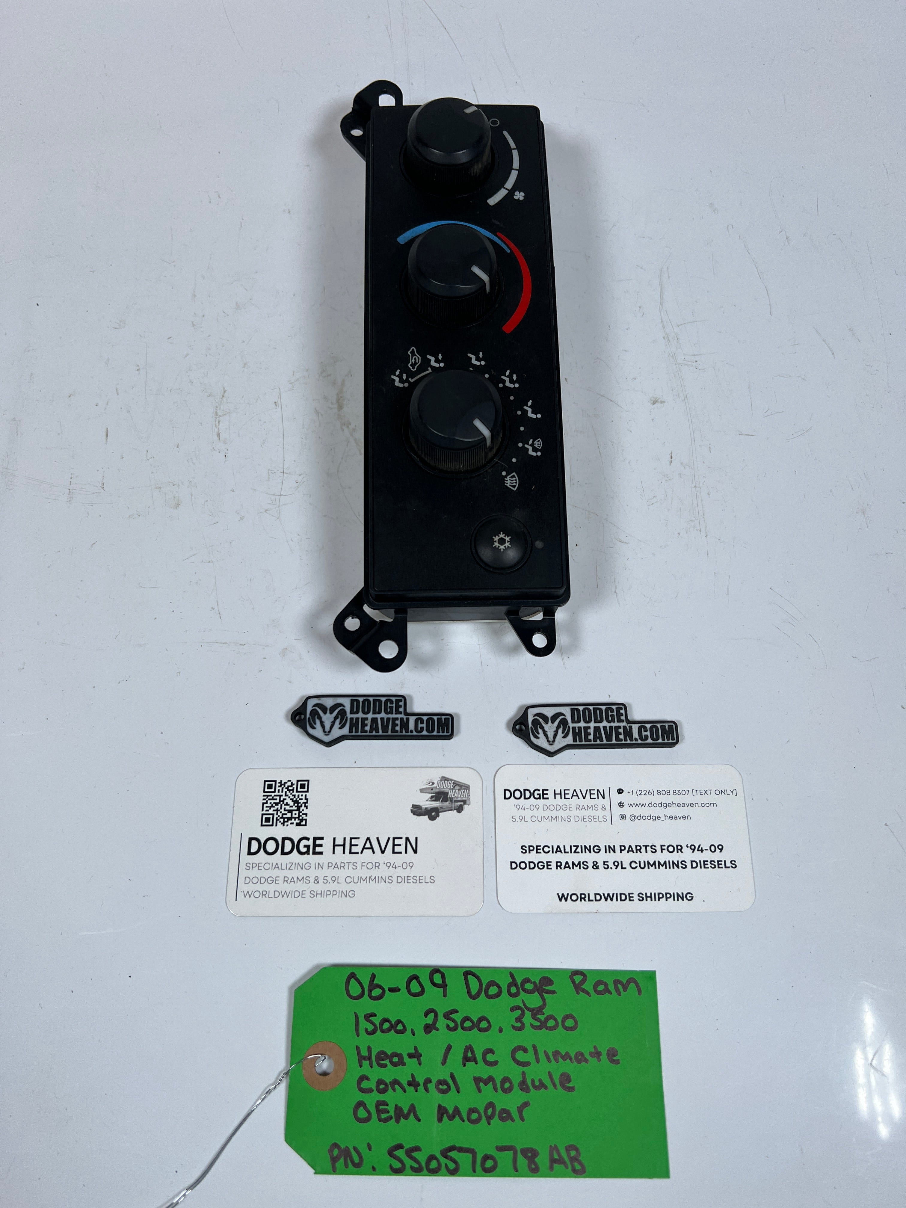 2006-2009 Dodge Ram 1500-3500 Heat A/C Climate Control Module