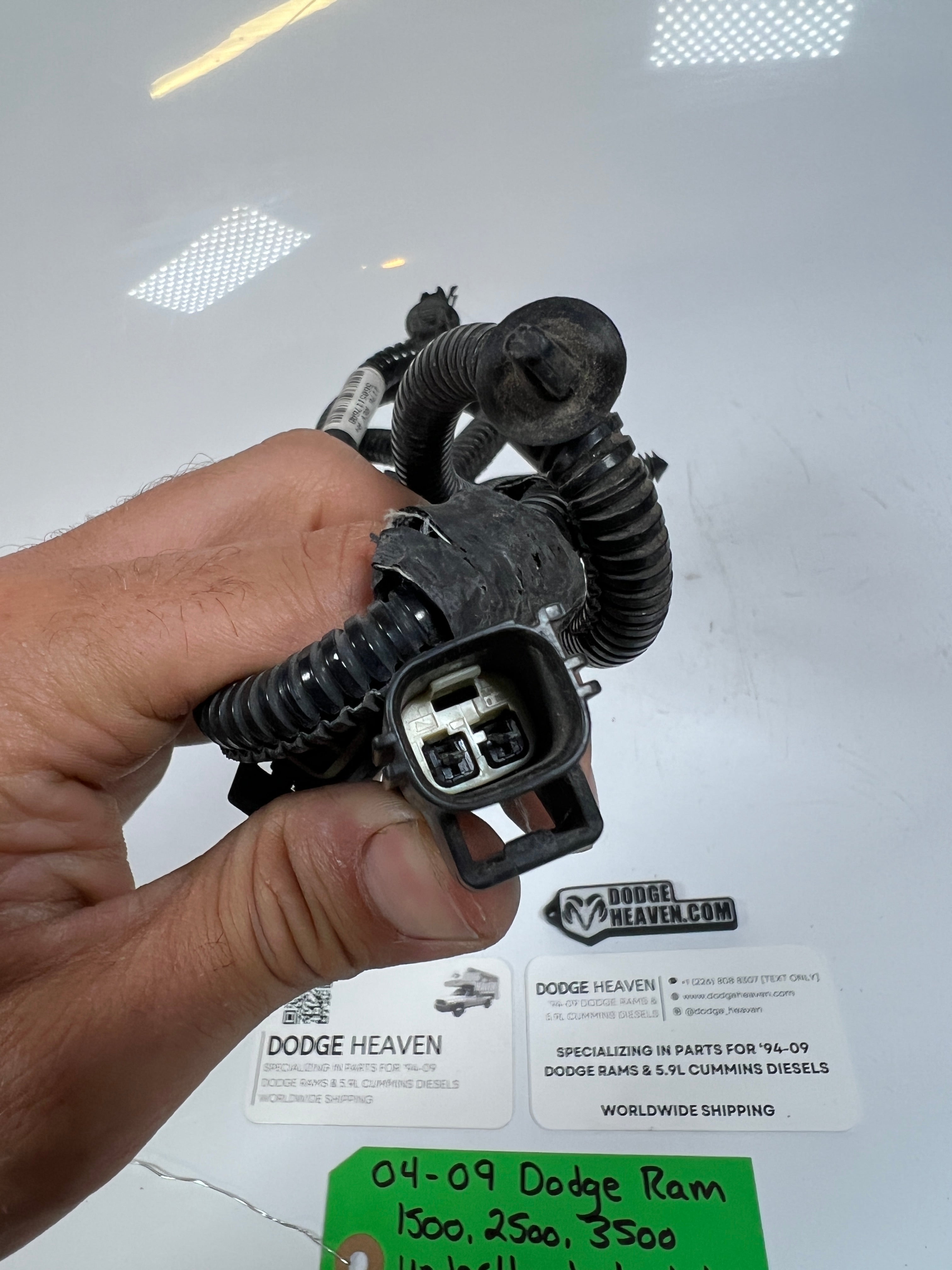 2004-2009 Dodge Ram 1500-3500 Under Hood Light Wiring Harness
