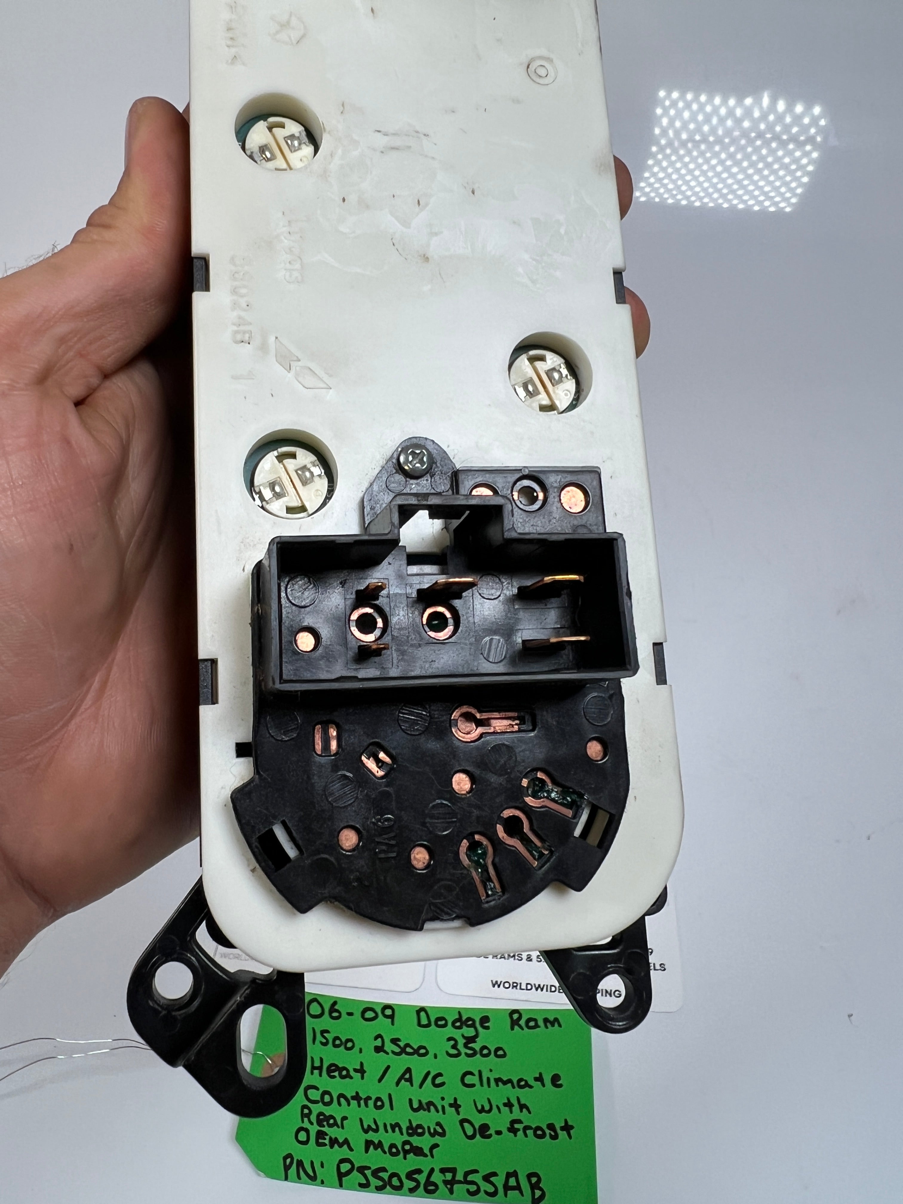 2006-2009 Dodge Ram 1500-3500 Heat A/C Climate Control W Defrost