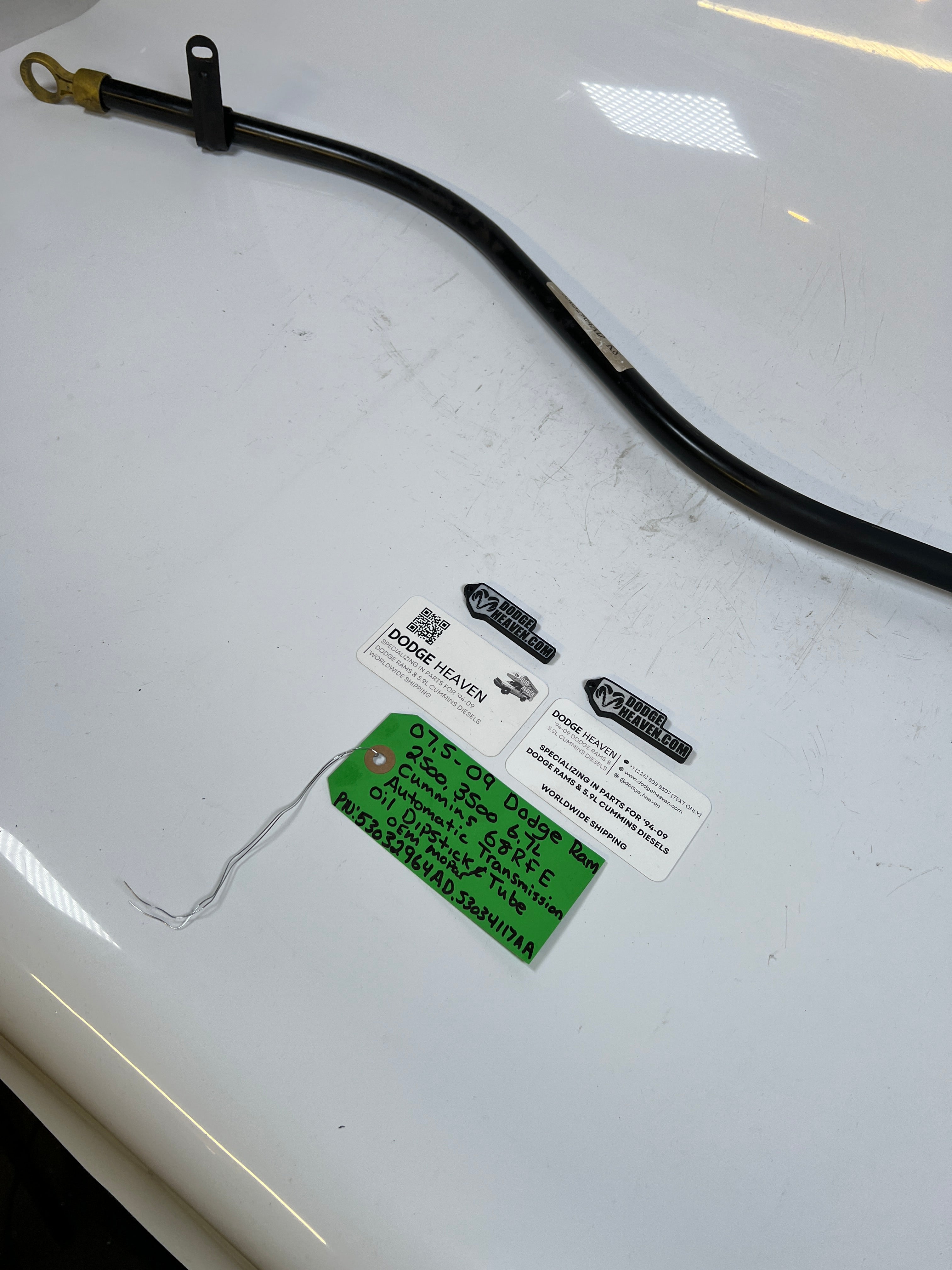 2007.5-2009 Dodge Ram 6.7L Cummins 68RFE Transmission Dipstick & Tube