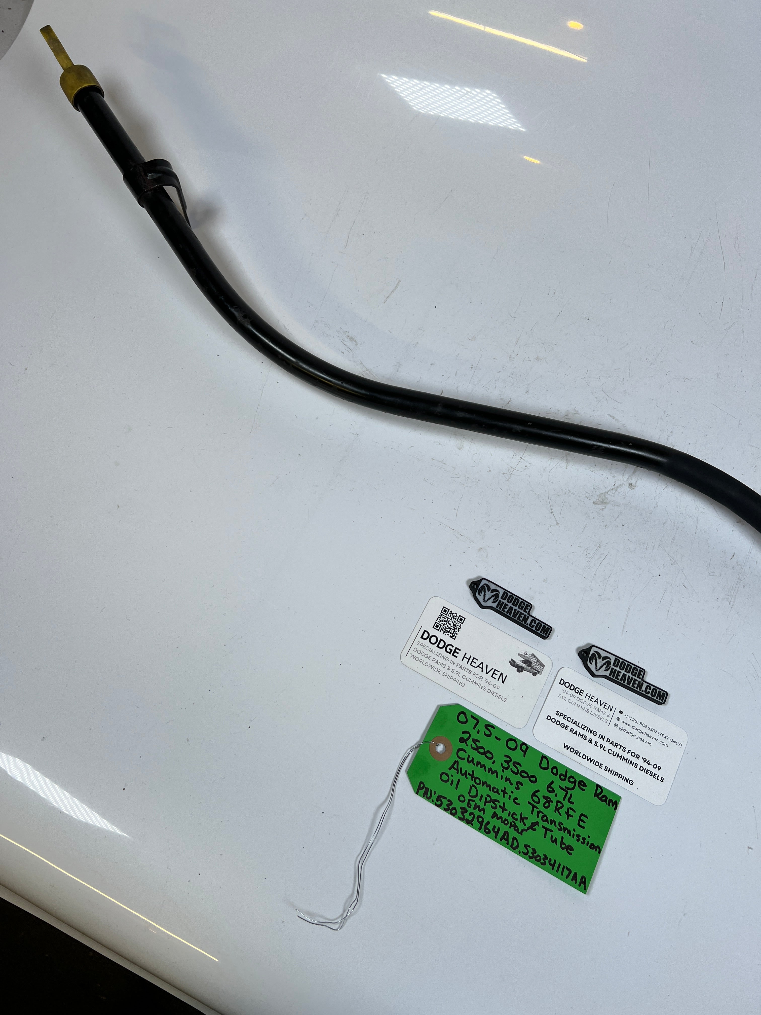 2007.5-2009 Dodge Ram 6.7L Cummins 68RFE Transmission Dipstick & Tube