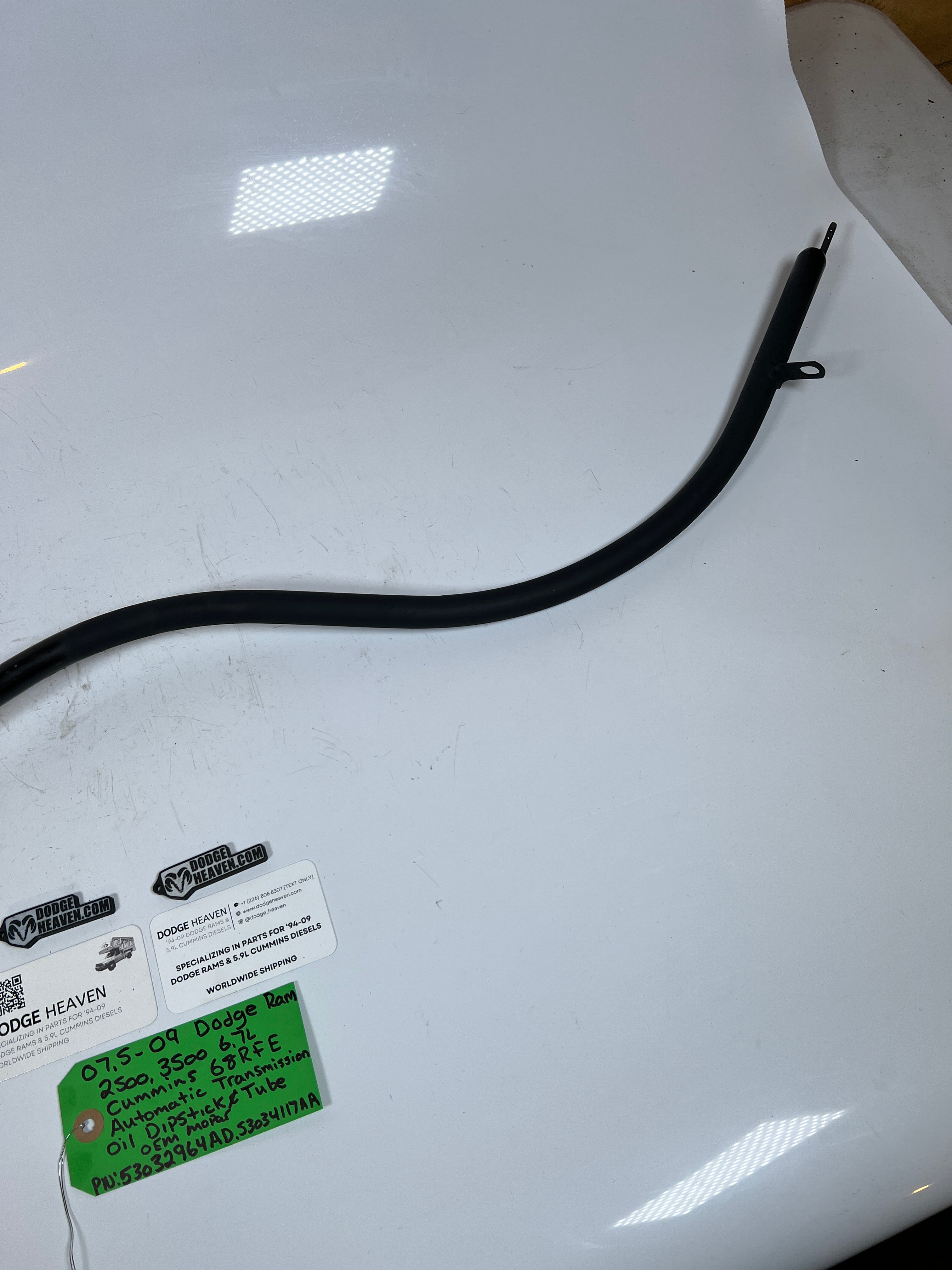 2007.5-2009 Dodge Ram 6.7L Cummins 68RFE Transmission Dipstick & Tube