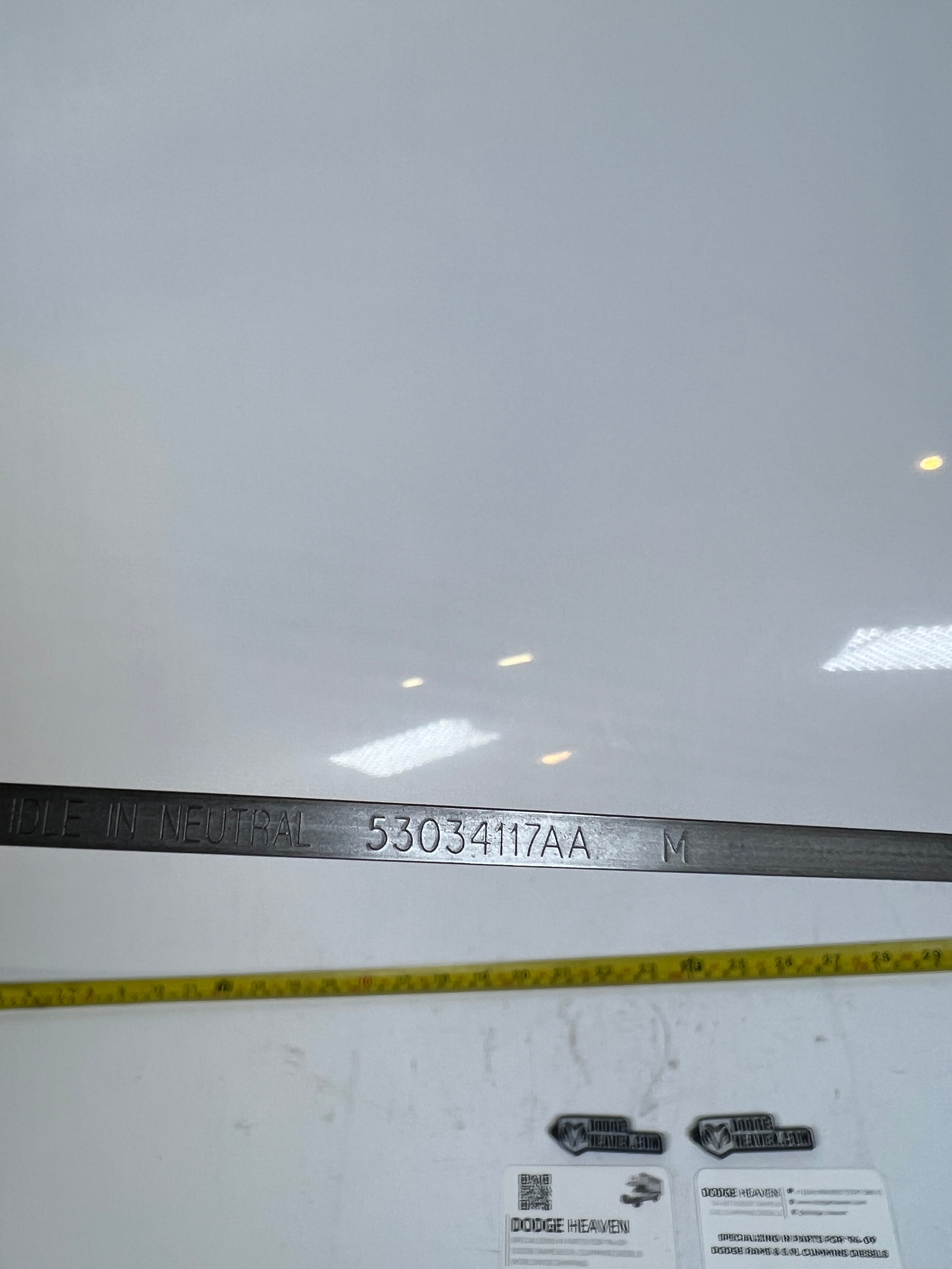 2007.5-2009 Dodge Ram 6.7L Cummins 68RFE Transmission Dipstick