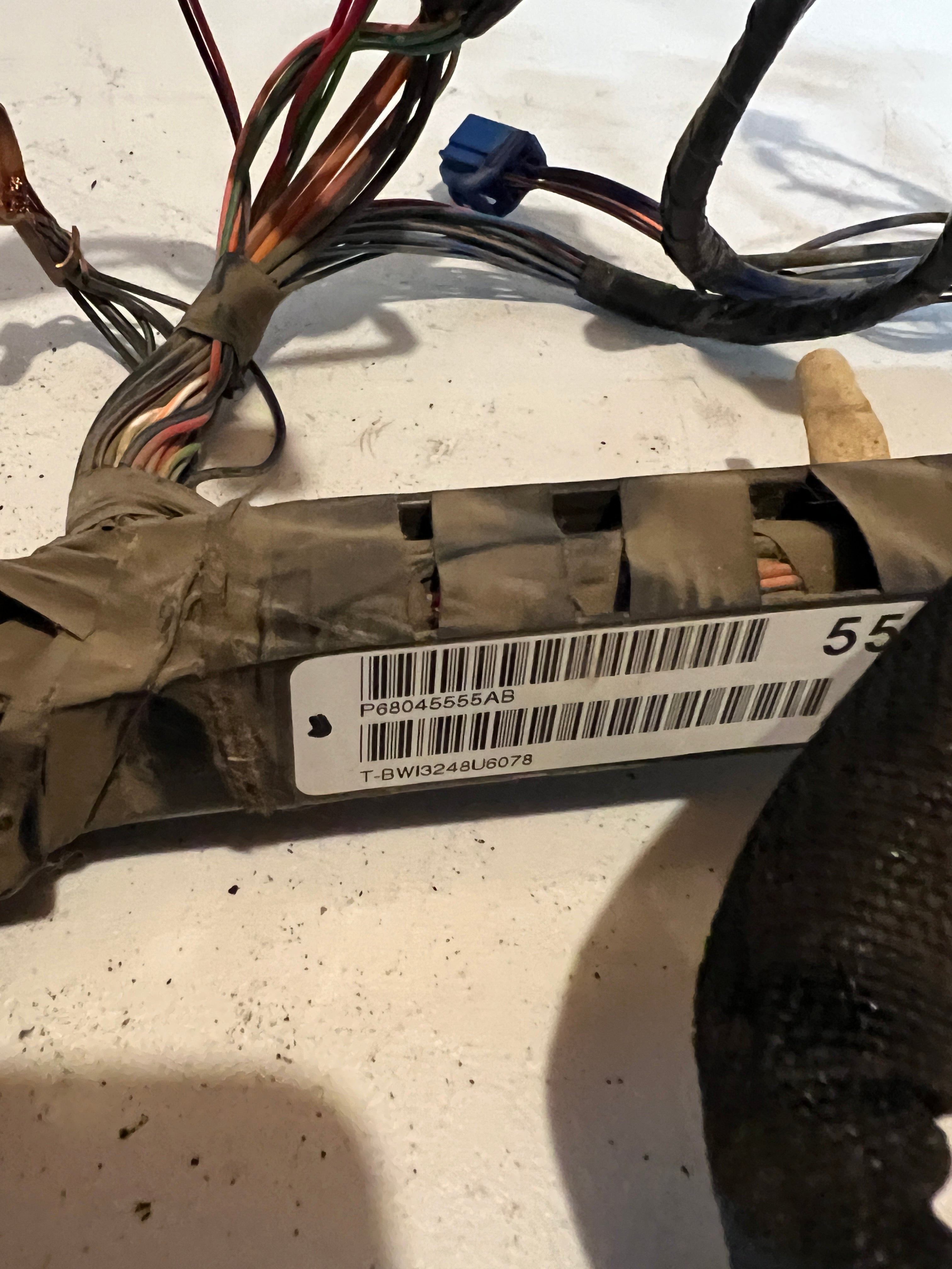 2007.5-2007.5 Dodge Ram 6.7L Cummins Dash Wiring Harness