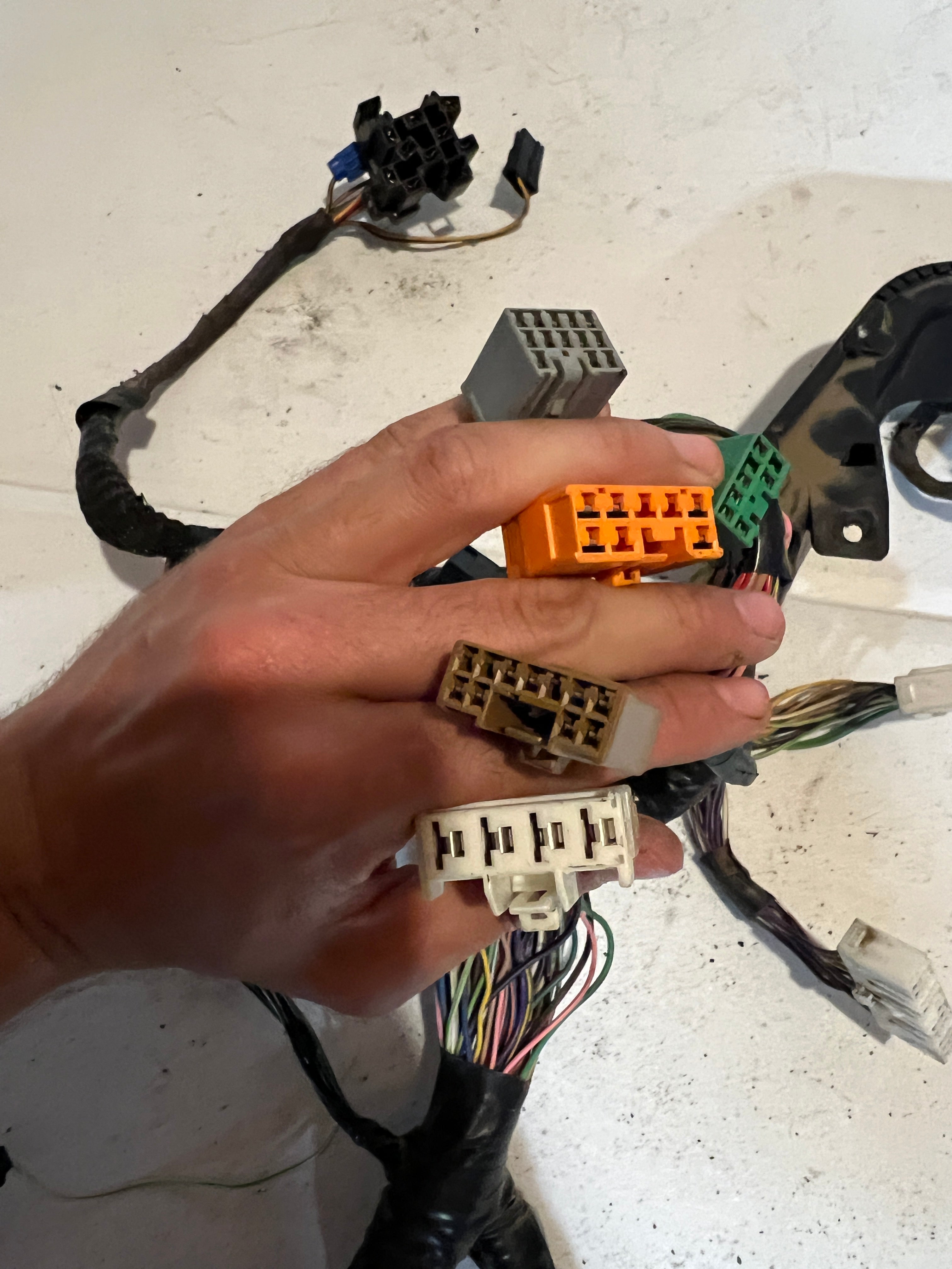 1998-1998 Dodge Ram 1500-3500 Dash Wiring Harness