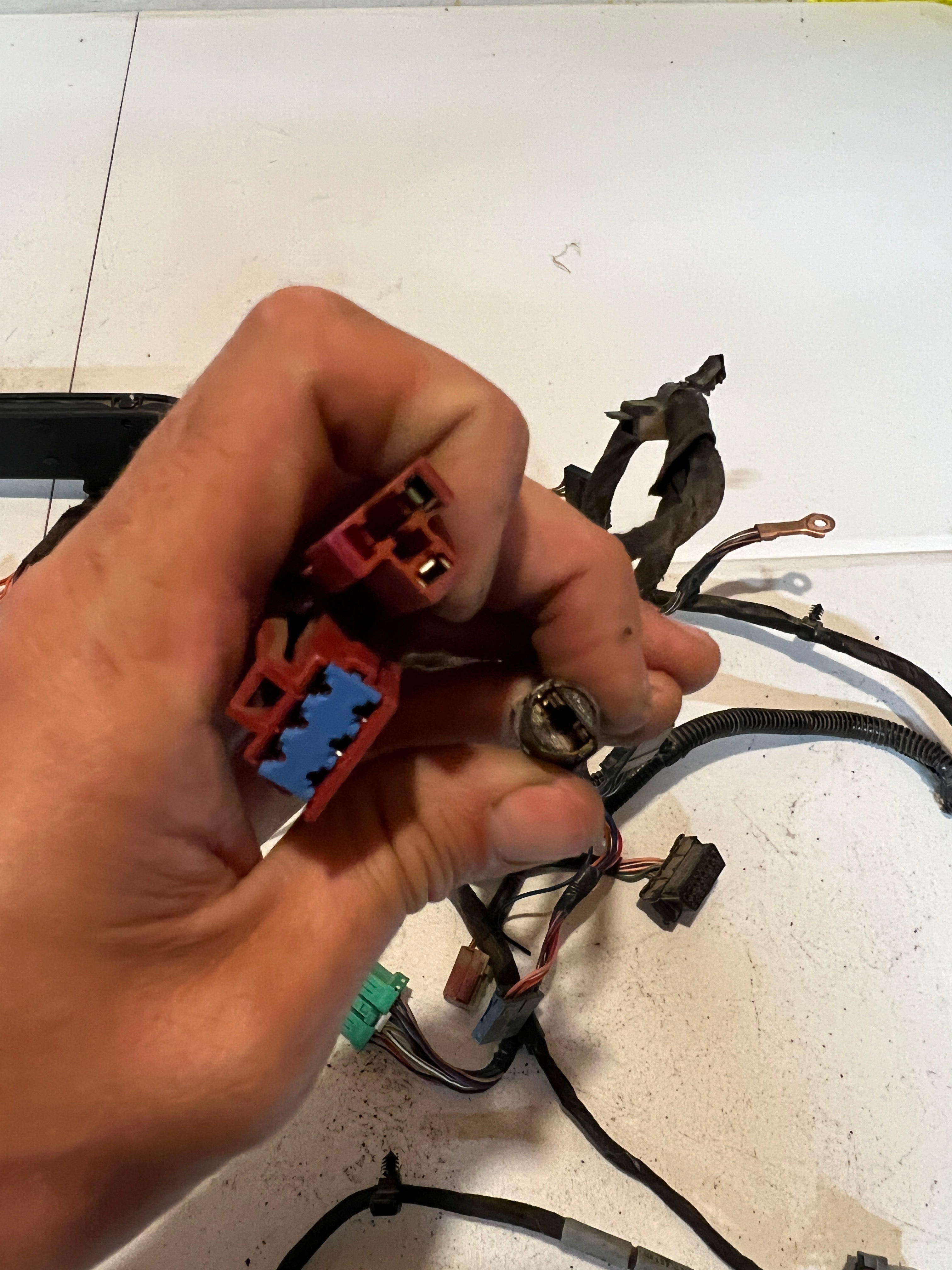 1998-1998 Dodge Ram 1500-3500 Dash Wiring Harness