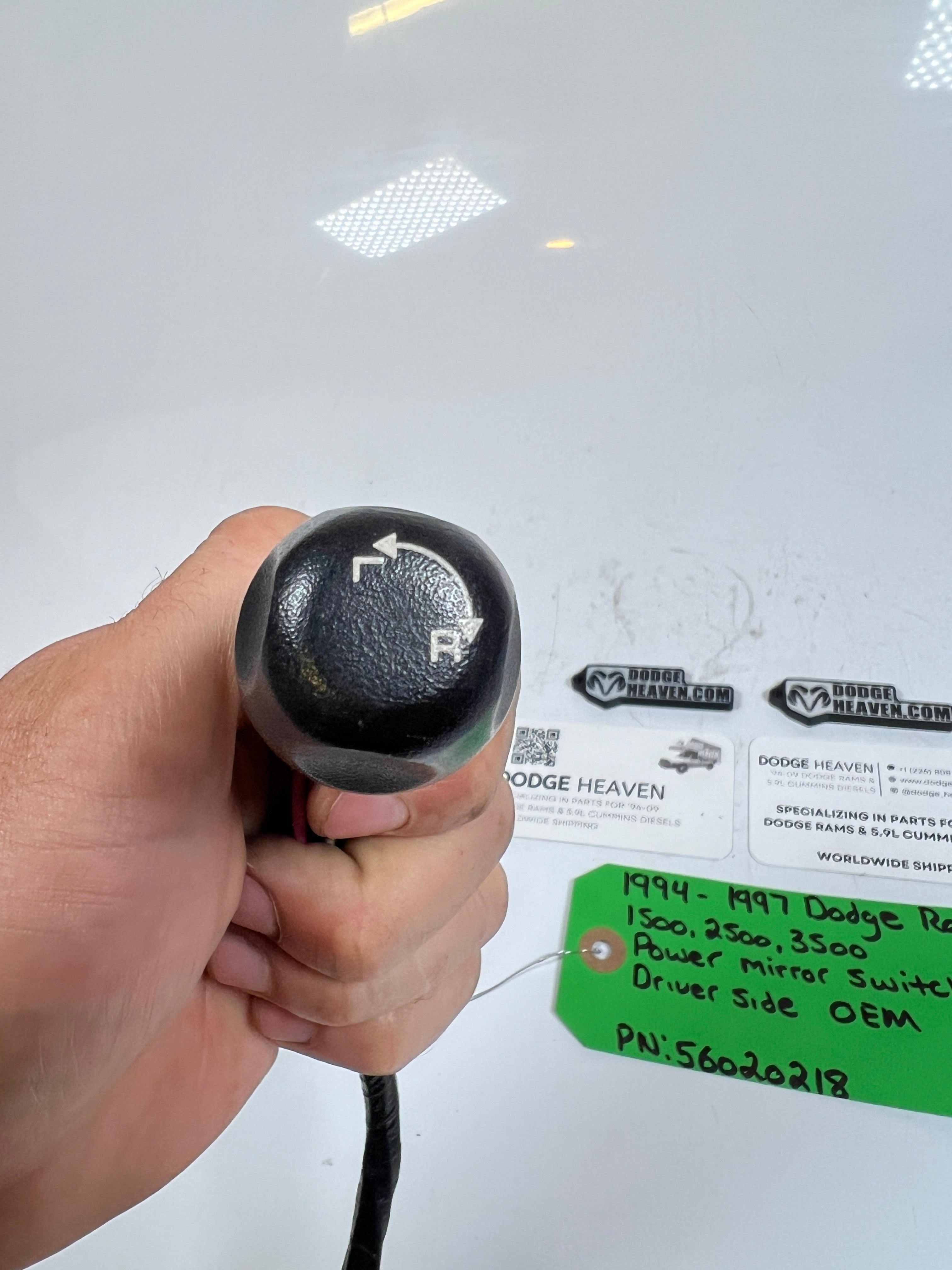 1994-1997 Dodge Ram 1500-3500 Power Mirror Switch