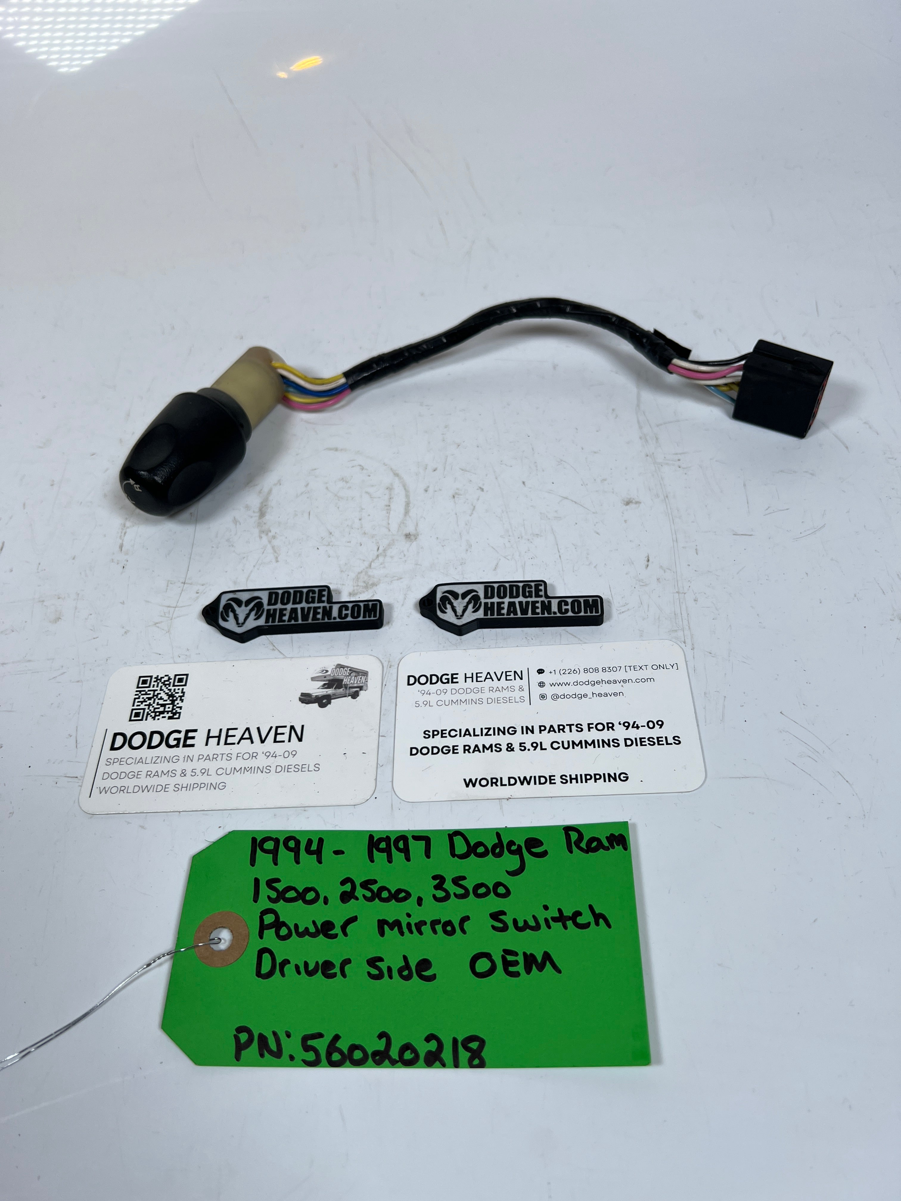 1994-1997 Dodge Ram 1500-3500 Power Mirror Switch