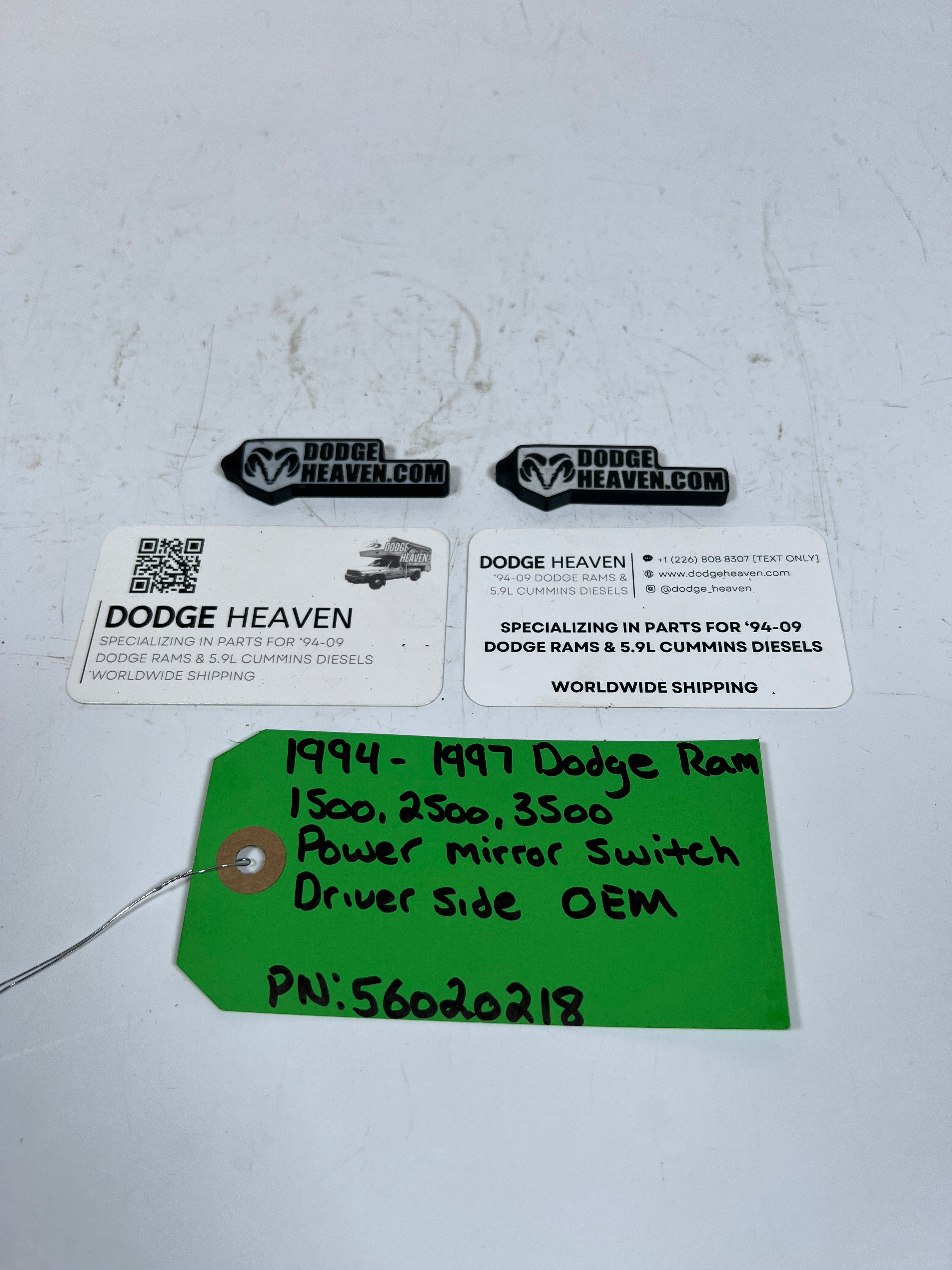 1994-1997 Dodge Ram 1500-3500 Power Mirror Switch