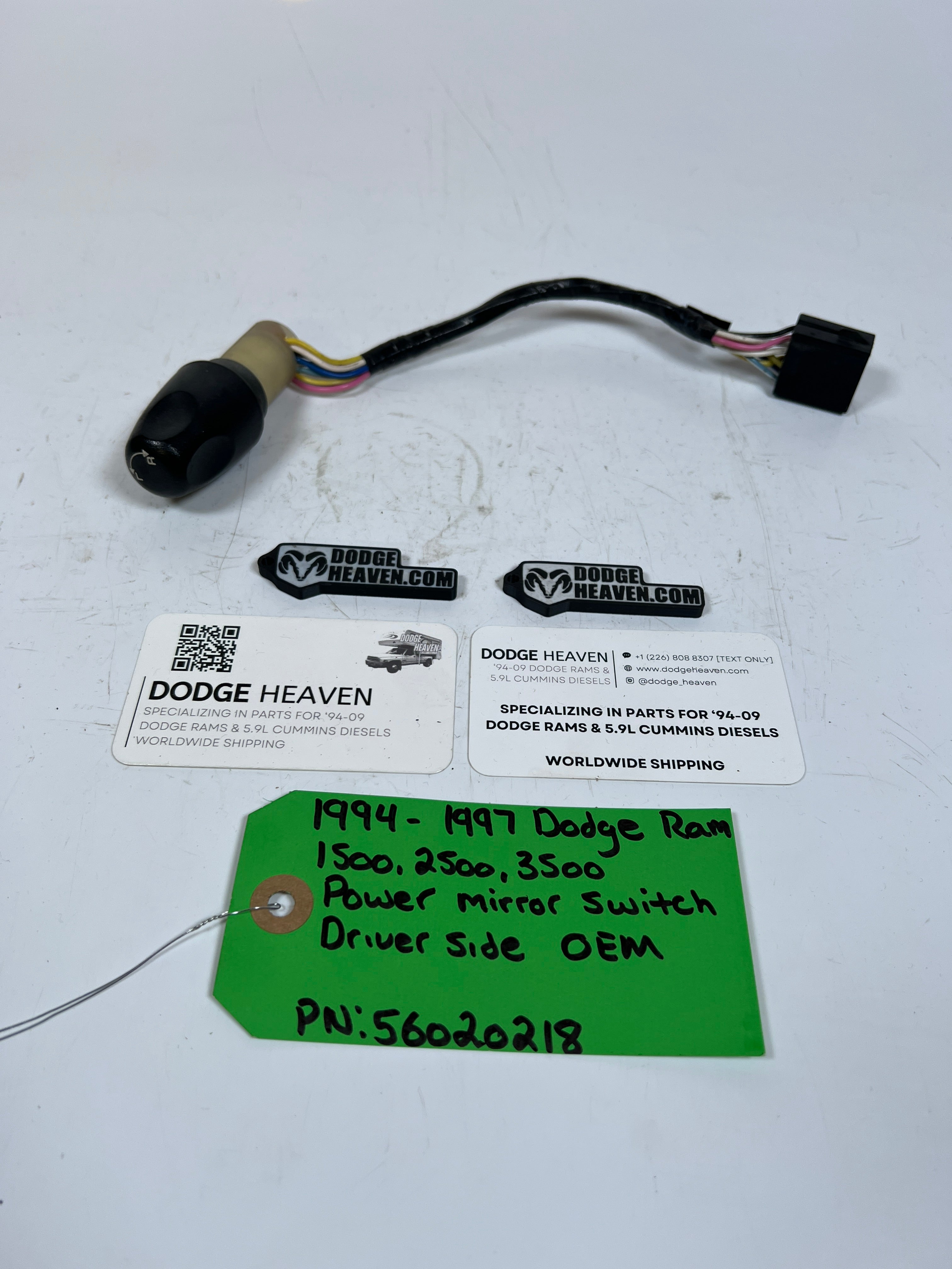 1994-1997 Dodge Ram 1500-3500 Power Mirror Switch